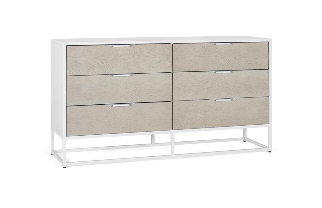 Cómoda Metal y Frontis Resina 1419