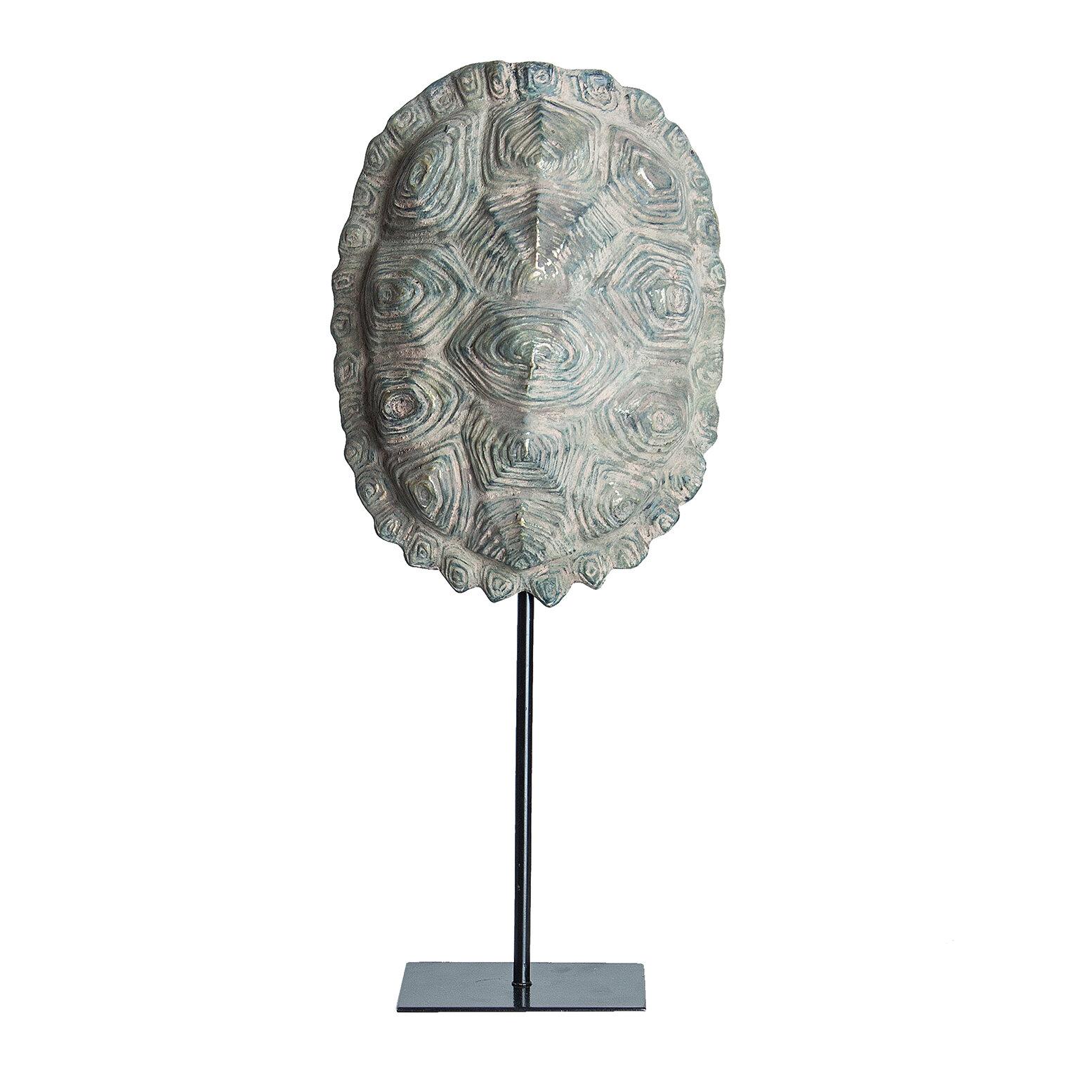 VICAL - FIGURA DECORATIVA CAPARAZÓN TORTUGA