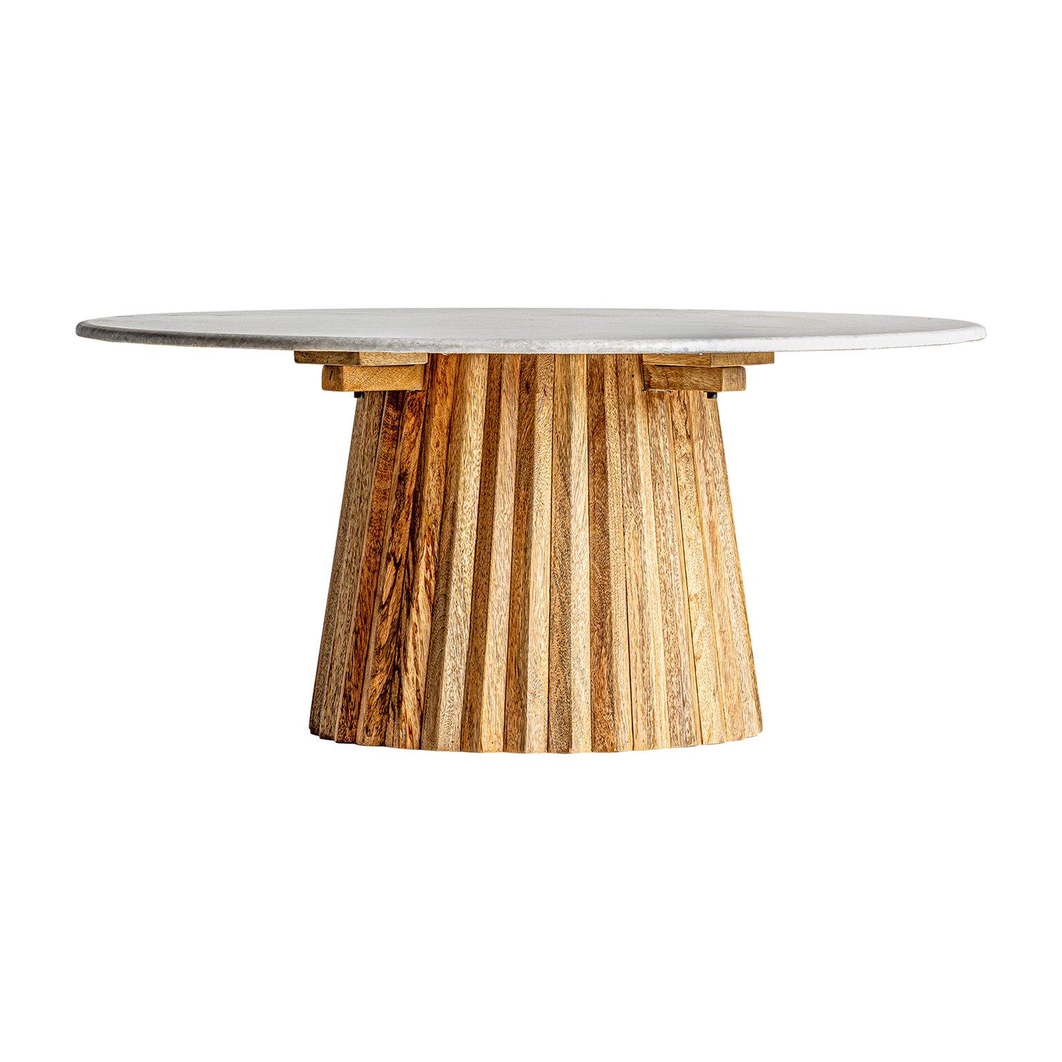 VICAL - MESA DE CENTRO PLISSÉ WOOD