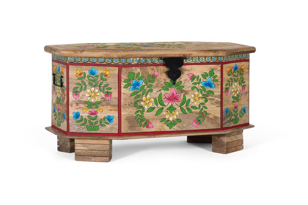 Baúl  Étnico de Madera Modelo 1896