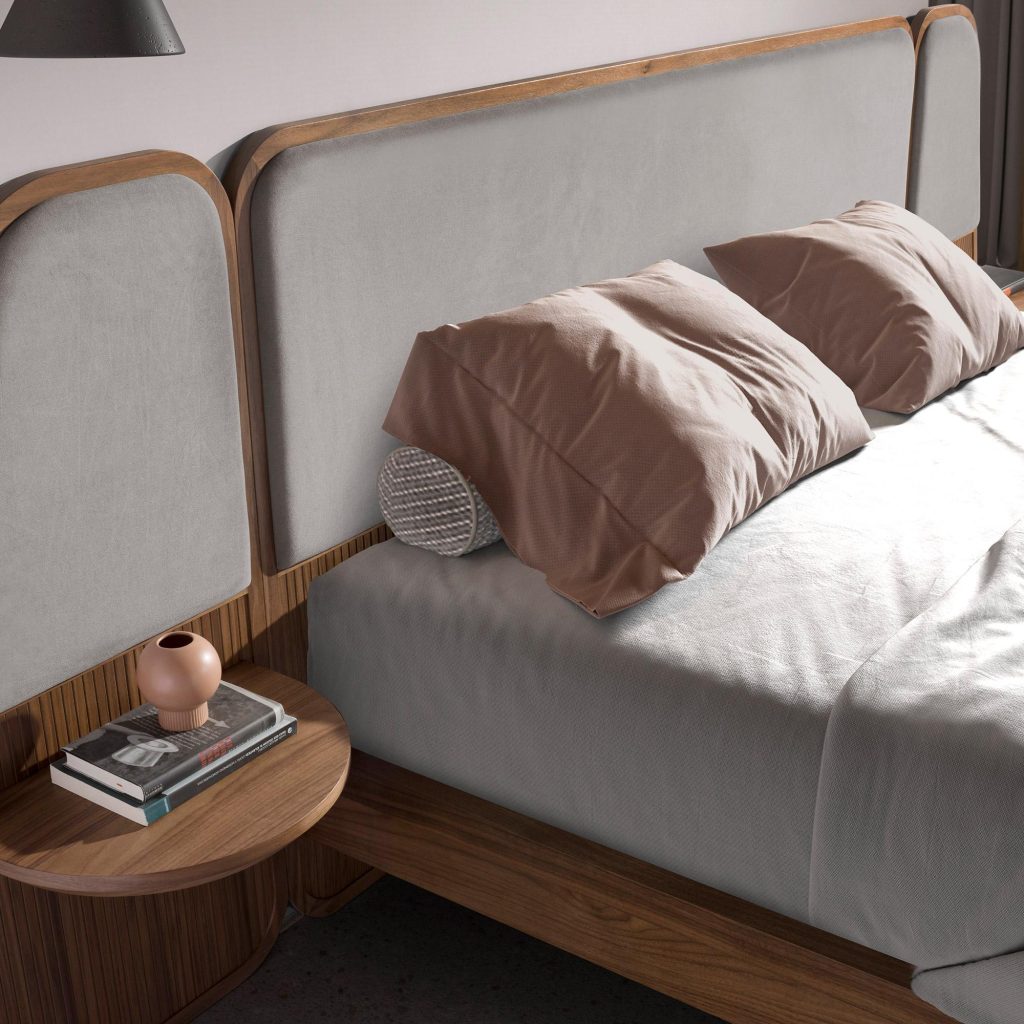 Alternative view of Cama de Matrimonio de Diseño Angel Cerdá Modelo 7175