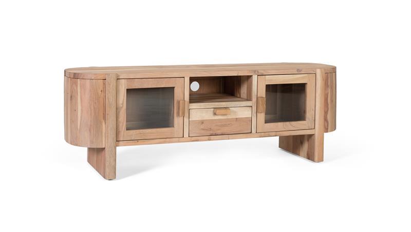 Mueble Tv  Madera Maciza de Mango Modelo 1862