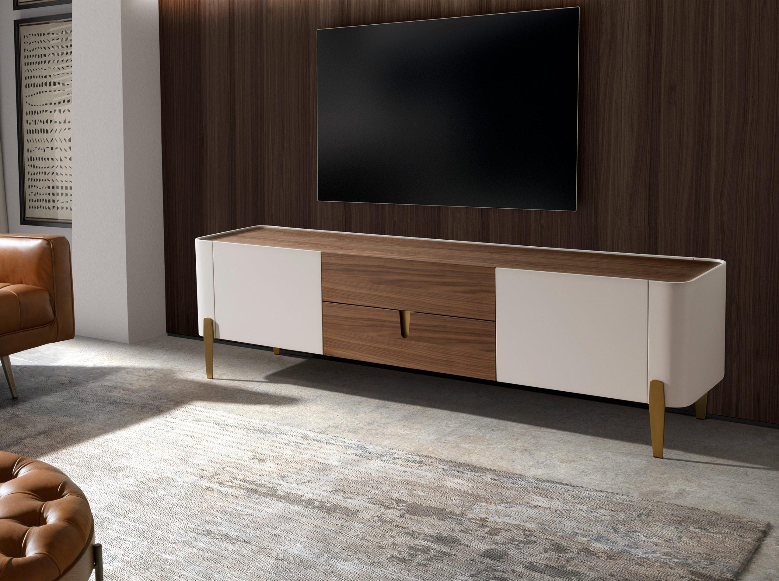 Mueble TV de Diseño Italiano Angel Cerdá Modelo 3275