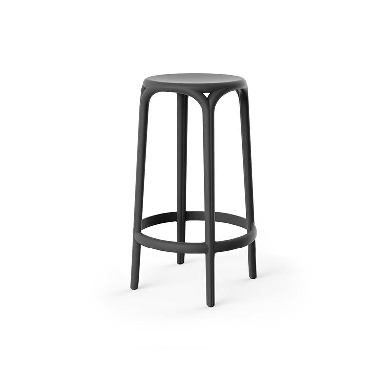 Vondom - Brooklyn Taburete ø45×66 cm Alto  Pack 4 Unidades