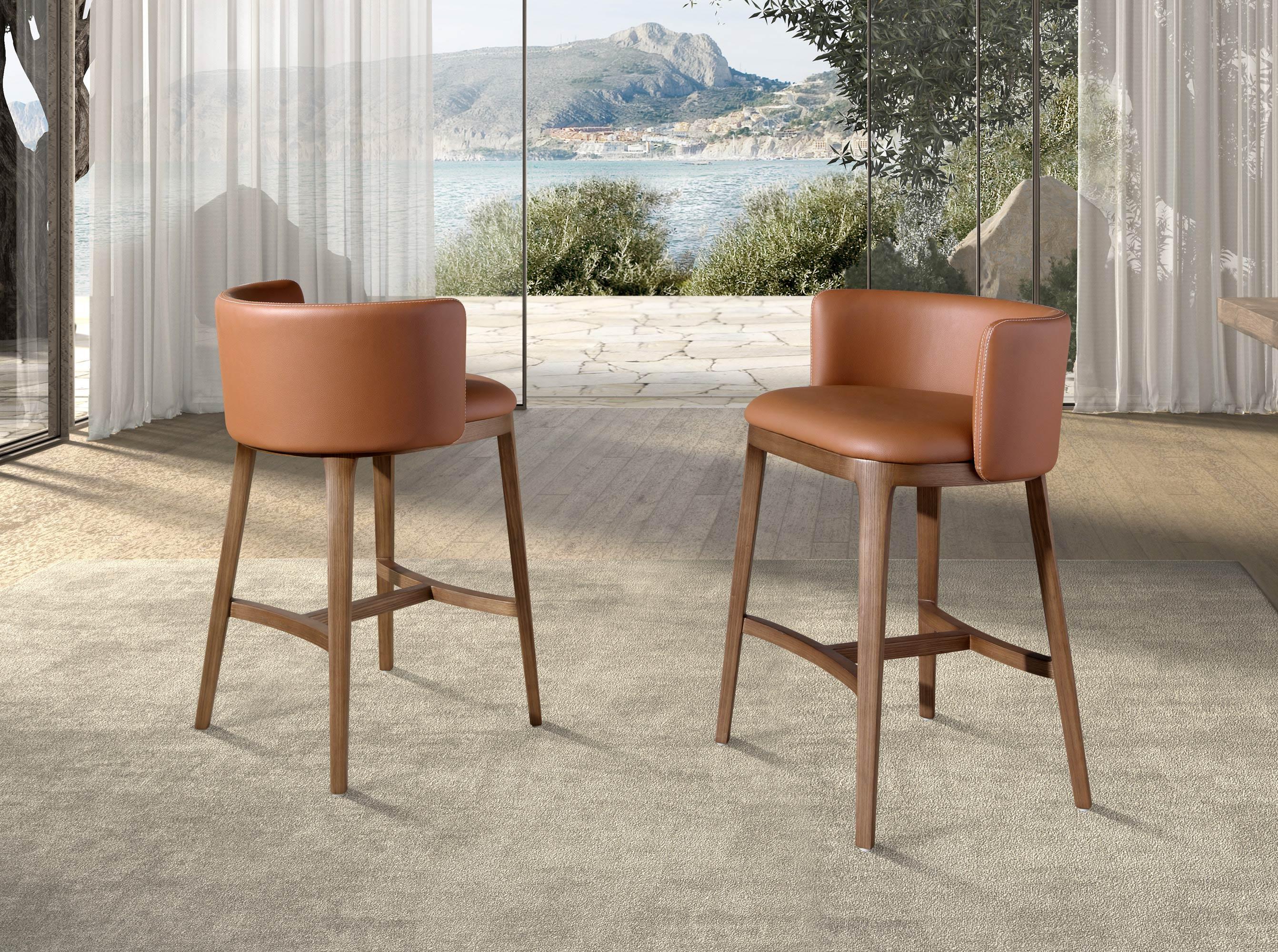 Taburete de Diseño Italiano Angel Cerdá Modelo 4158