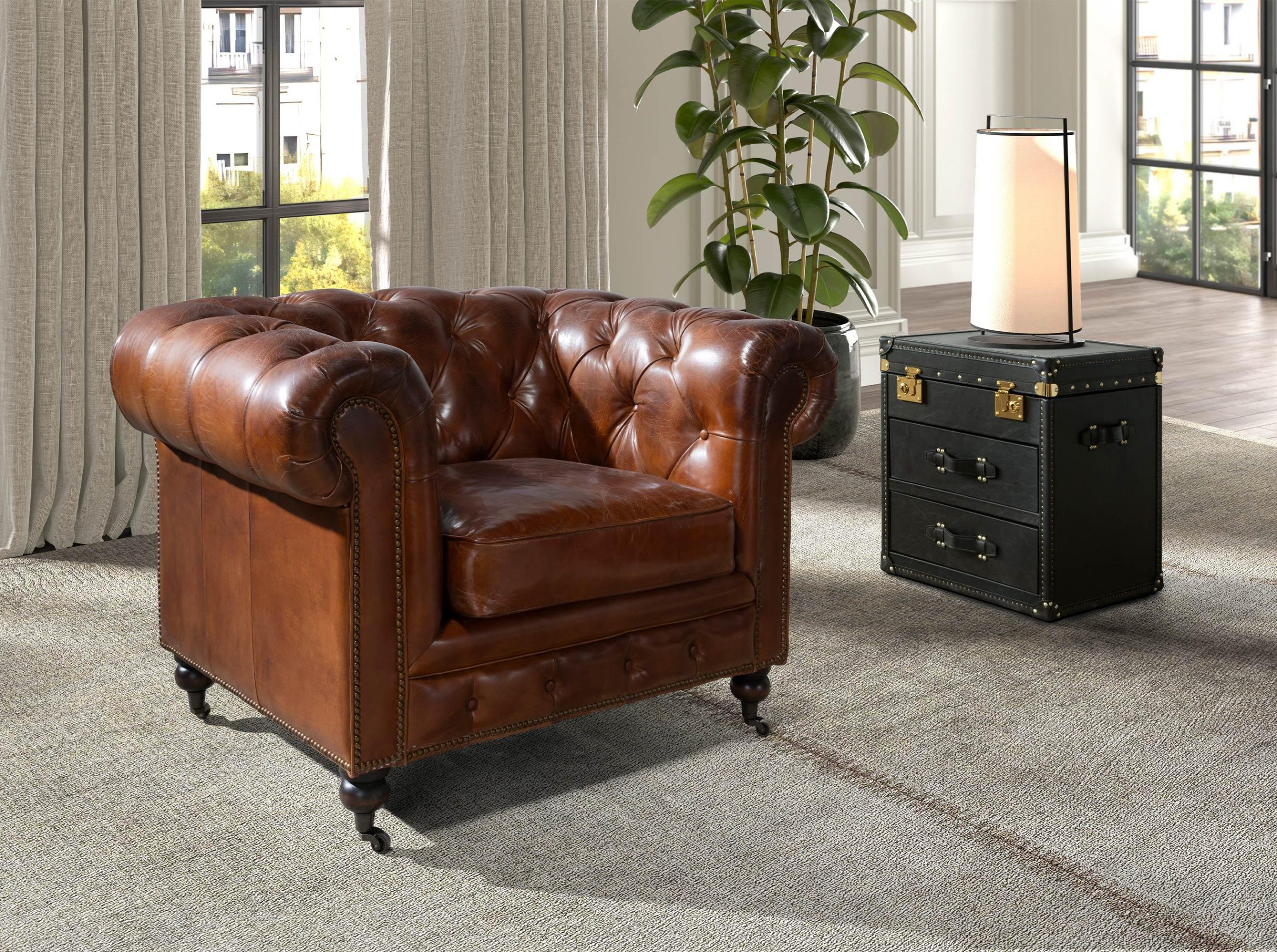 Angel Cerdá  Sillón Chester de Diseño  Modelo 5167