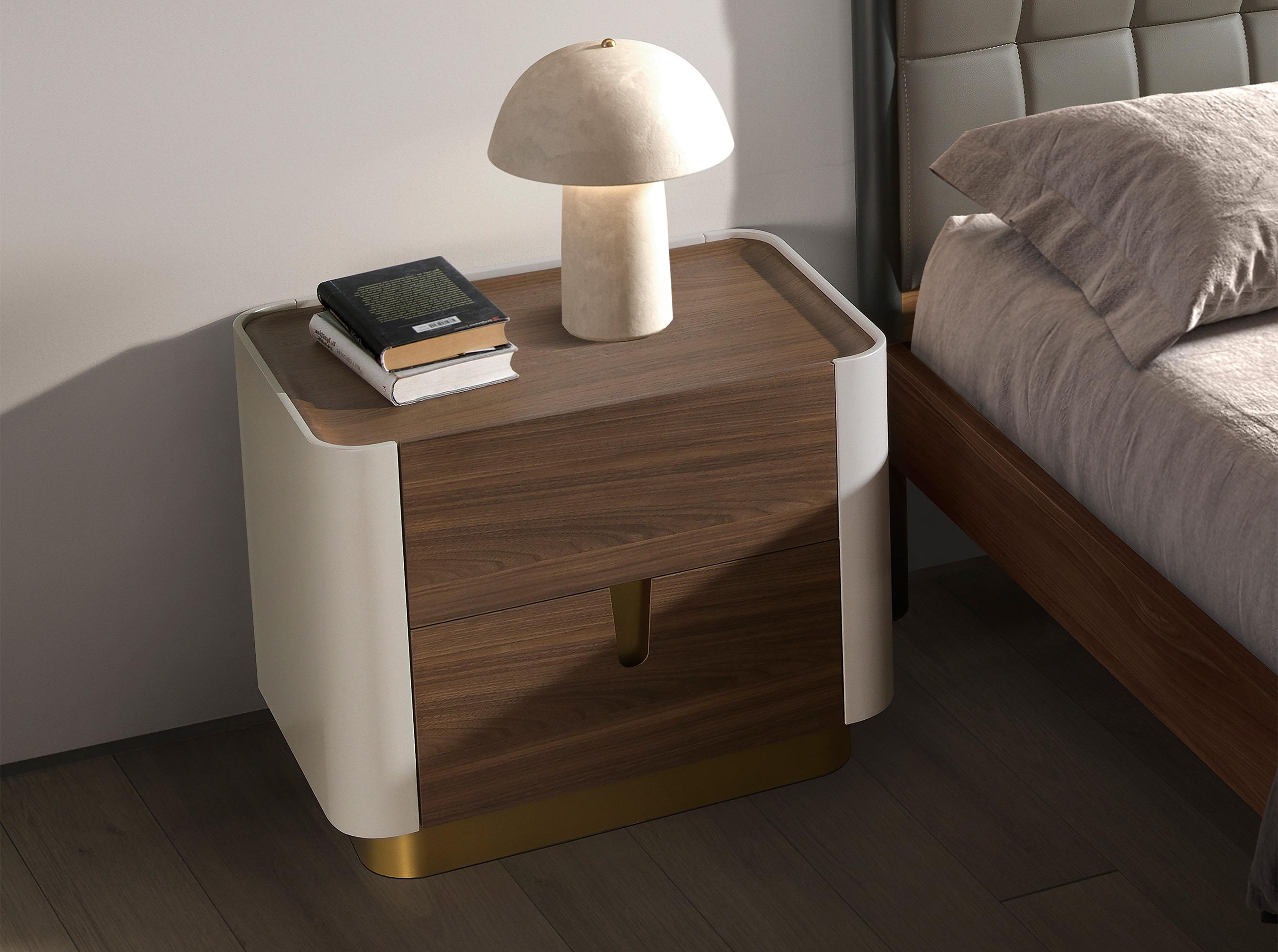 Mesita de Noche Diseño Italiano Angel Cerdá Modelo 7187