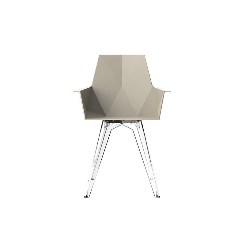 Vondom - Faz Sillón Patas Transparentes  Pack 4 Unidades