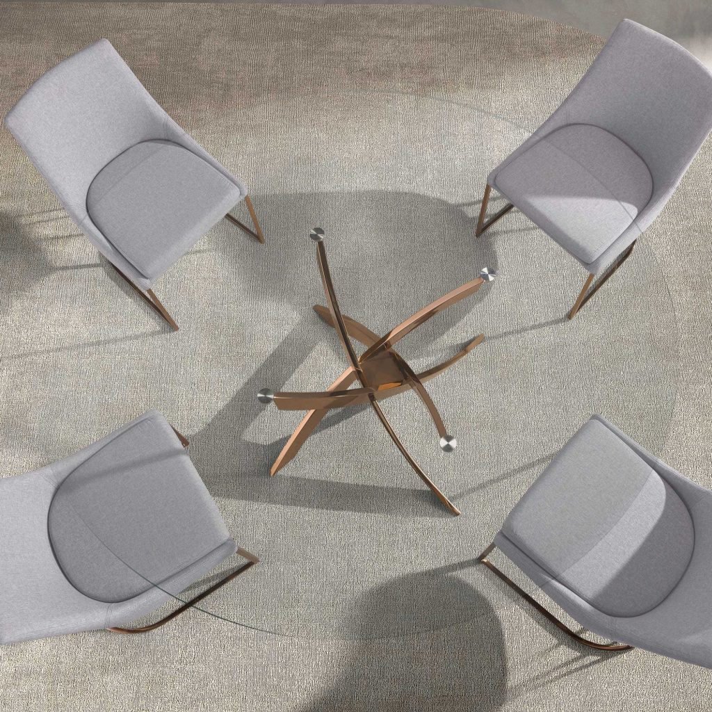 Alternative view of Mesa Comedor de Diseño Italiano Angel Cerdá Modelo 1169 Redonda
