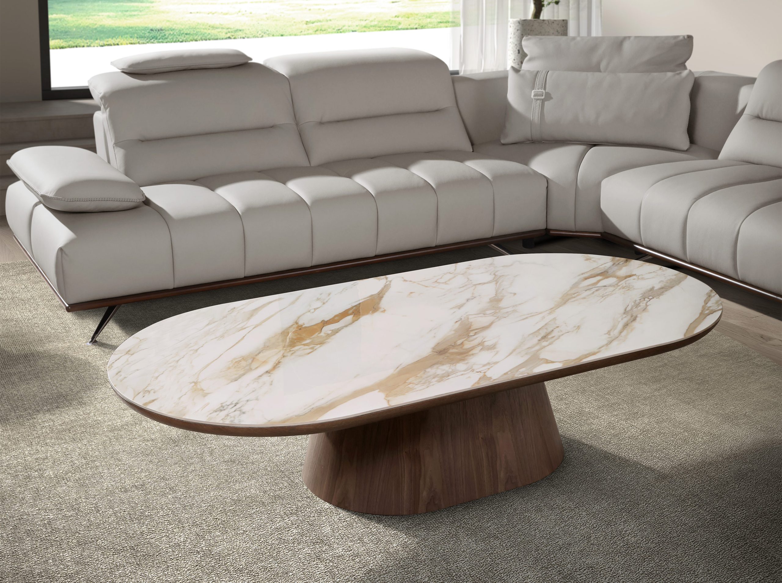 Mesa Centro de Diseño Italiano Angel Cerdá modelo 2160