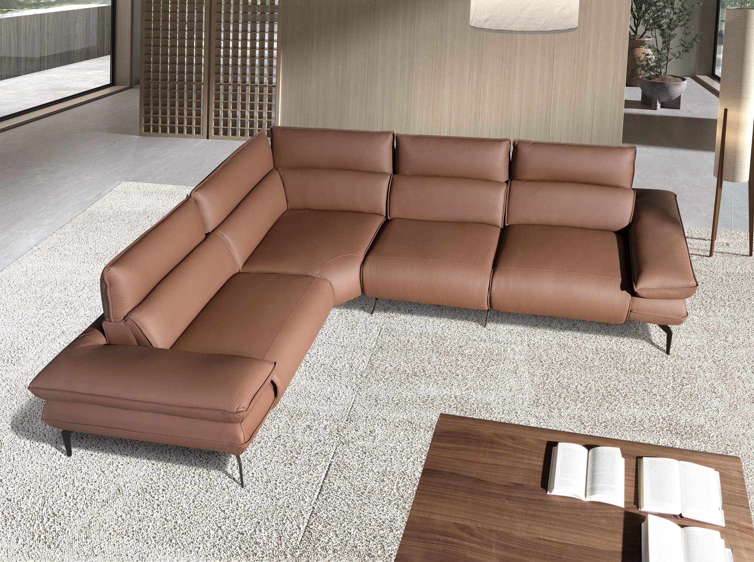 Sofá Rinconera Relax de Diseño Italiano Modelo 6239 - Imagen 7