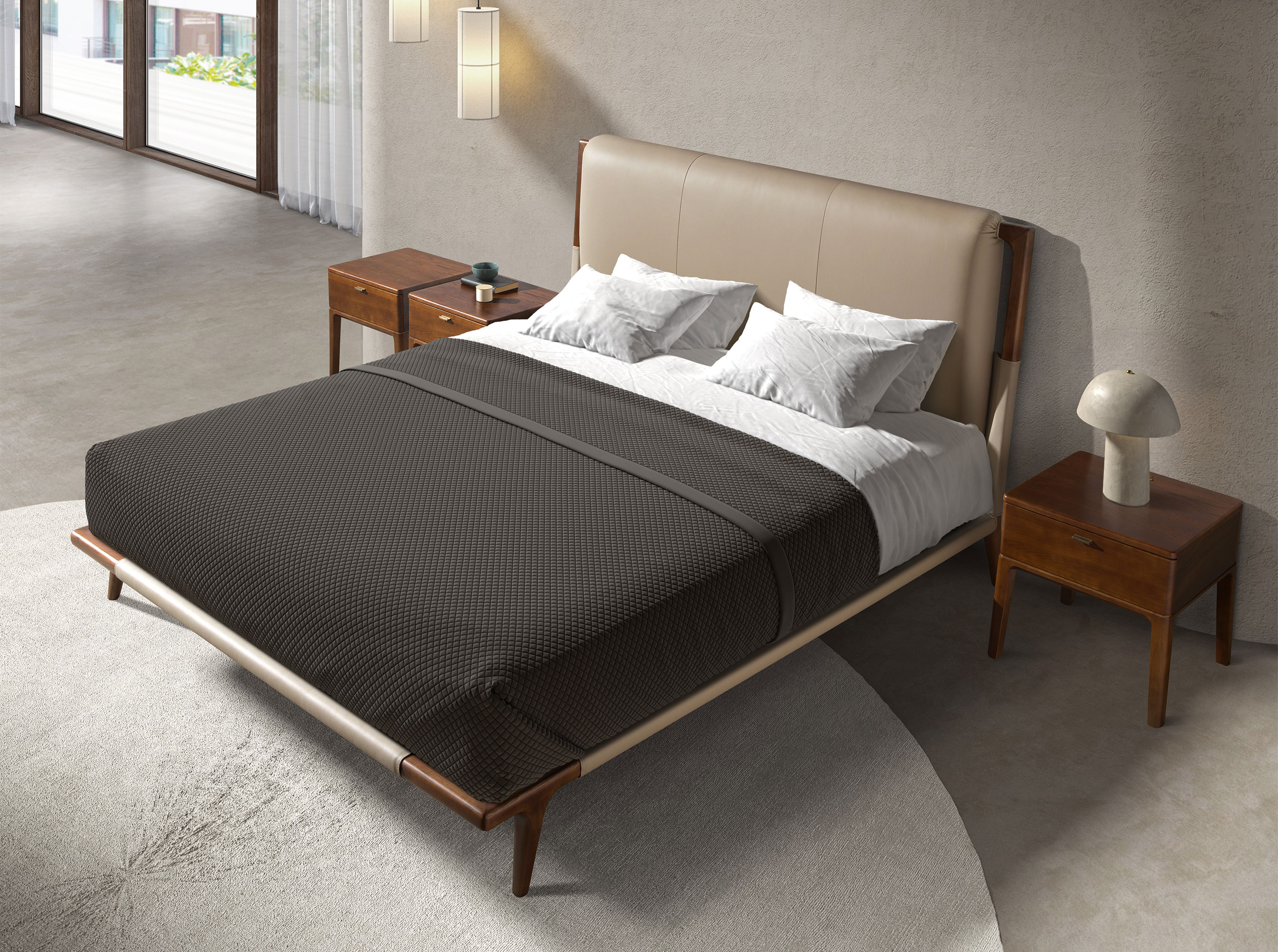 Cama de Diseño Italiano Modelo 7194