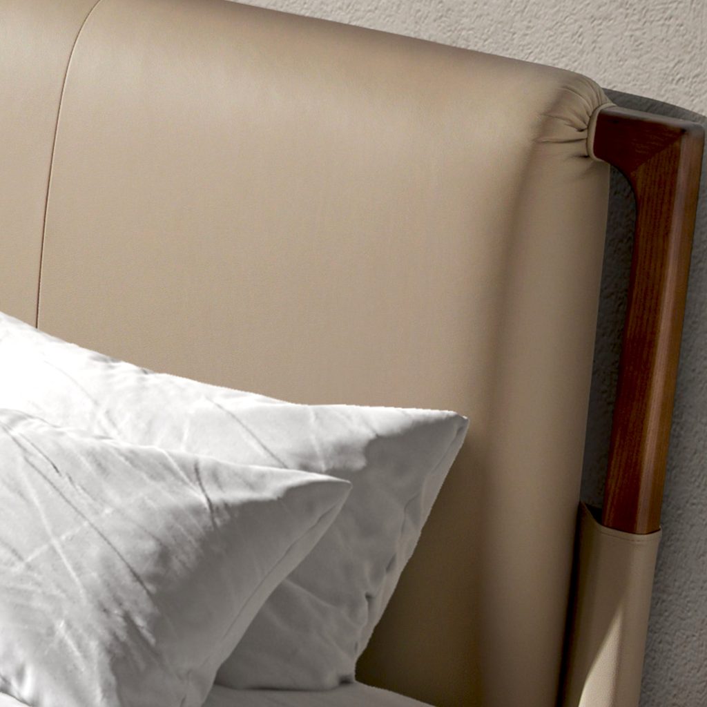 Alternative view of Cama de Diseño Italiano Modelo 7194