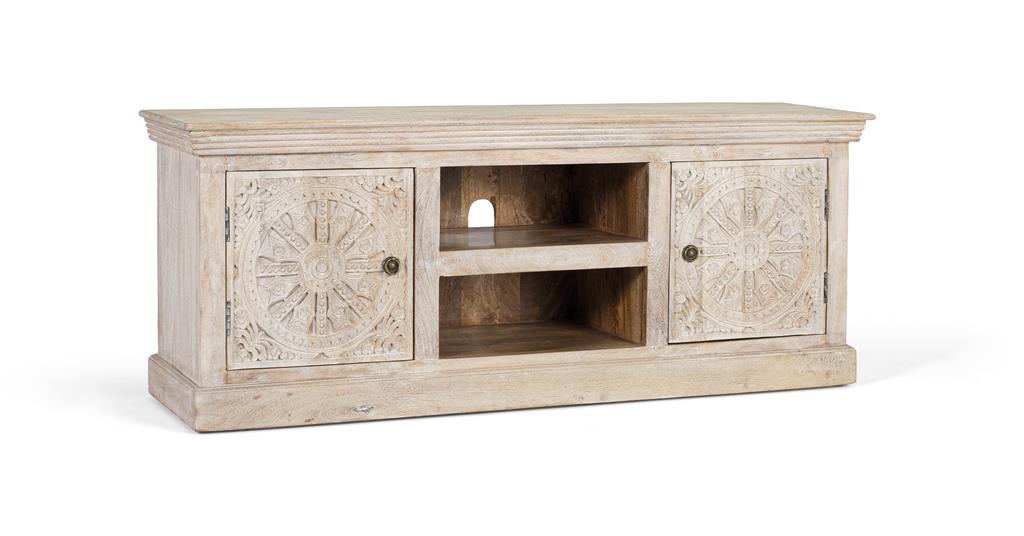 Mueble Tv  Madera Maciza de Mango Modelo 1994