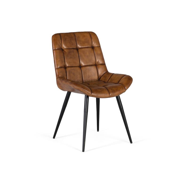 Silla Piel y Metal Modelo 1754