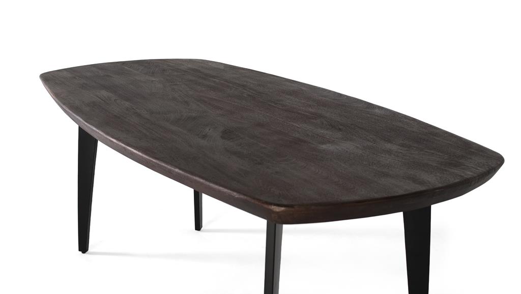 Mesa Comedor Madera y Hierro 2120