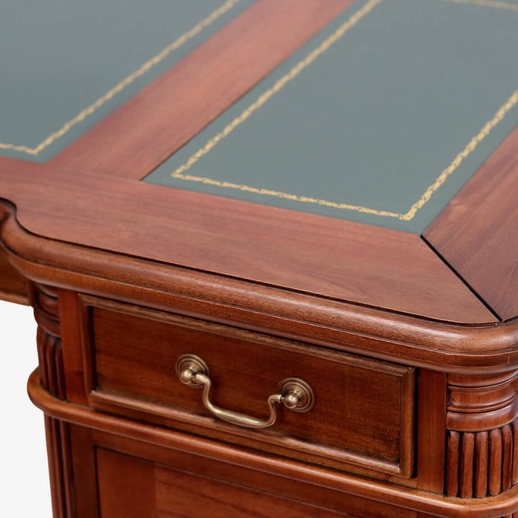 Alternative view of Moycor - Escritorio Vintage Victorian 6 Cajones 1 Puerta