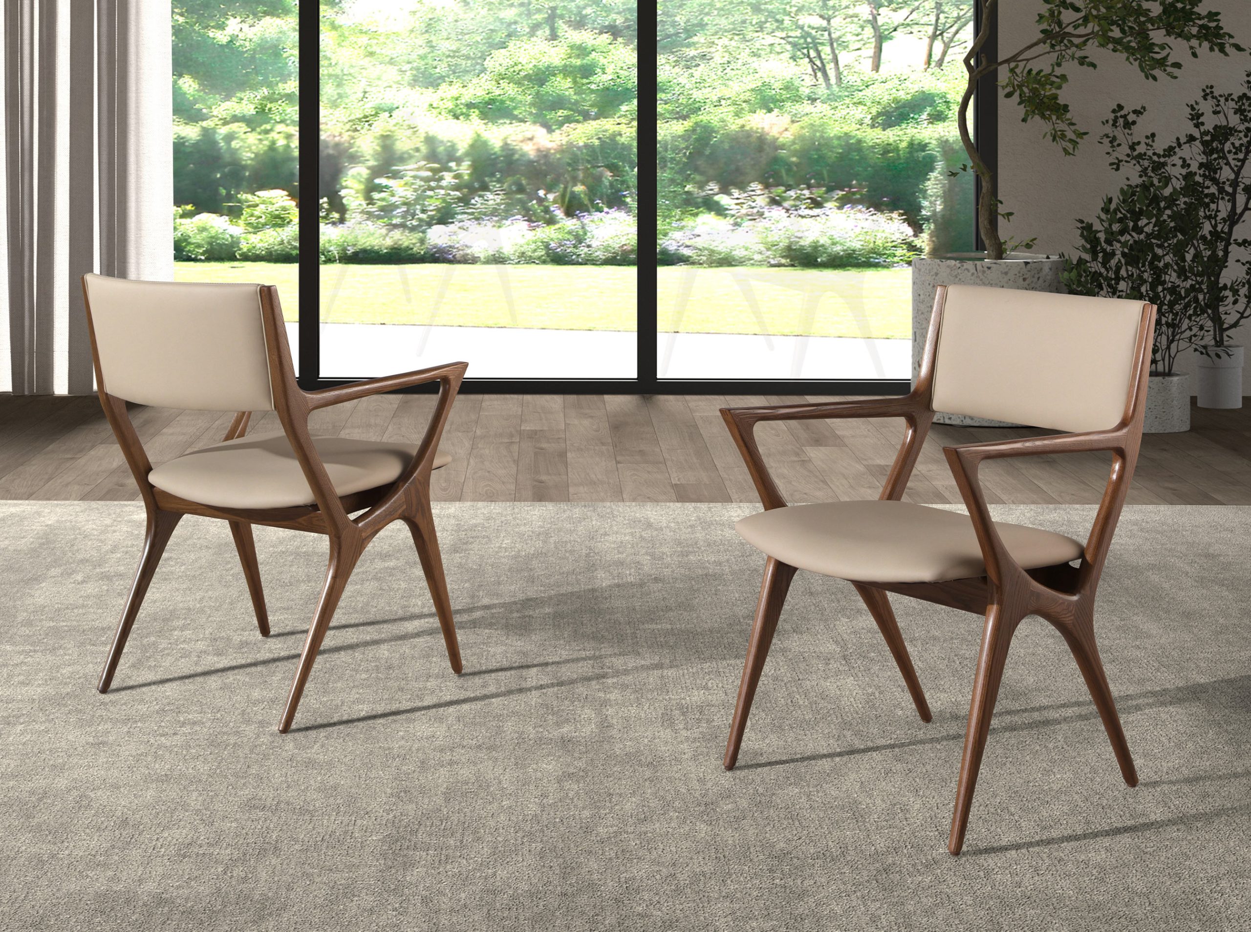 Silla de Diseño Italiano Angel Cerdá Modelo 4199