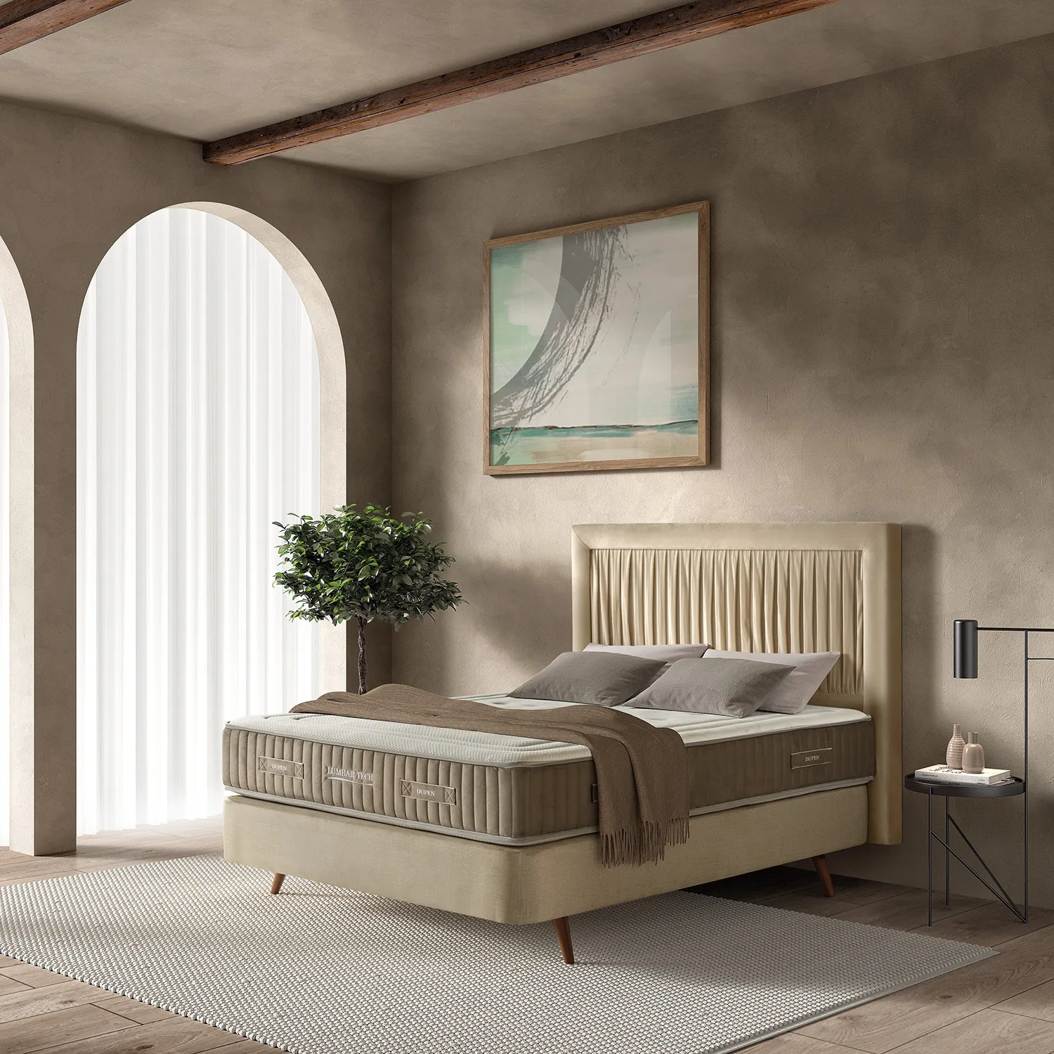 Colchón  Lumbar Tech  Refuerzo Lumbar +  Fieltro estabilizador