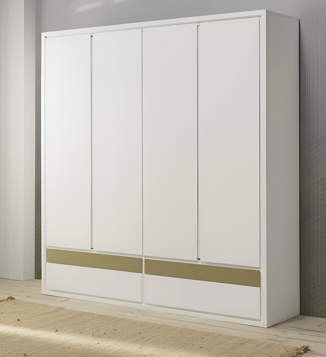 Armario Lacado Mara 4 Puertas