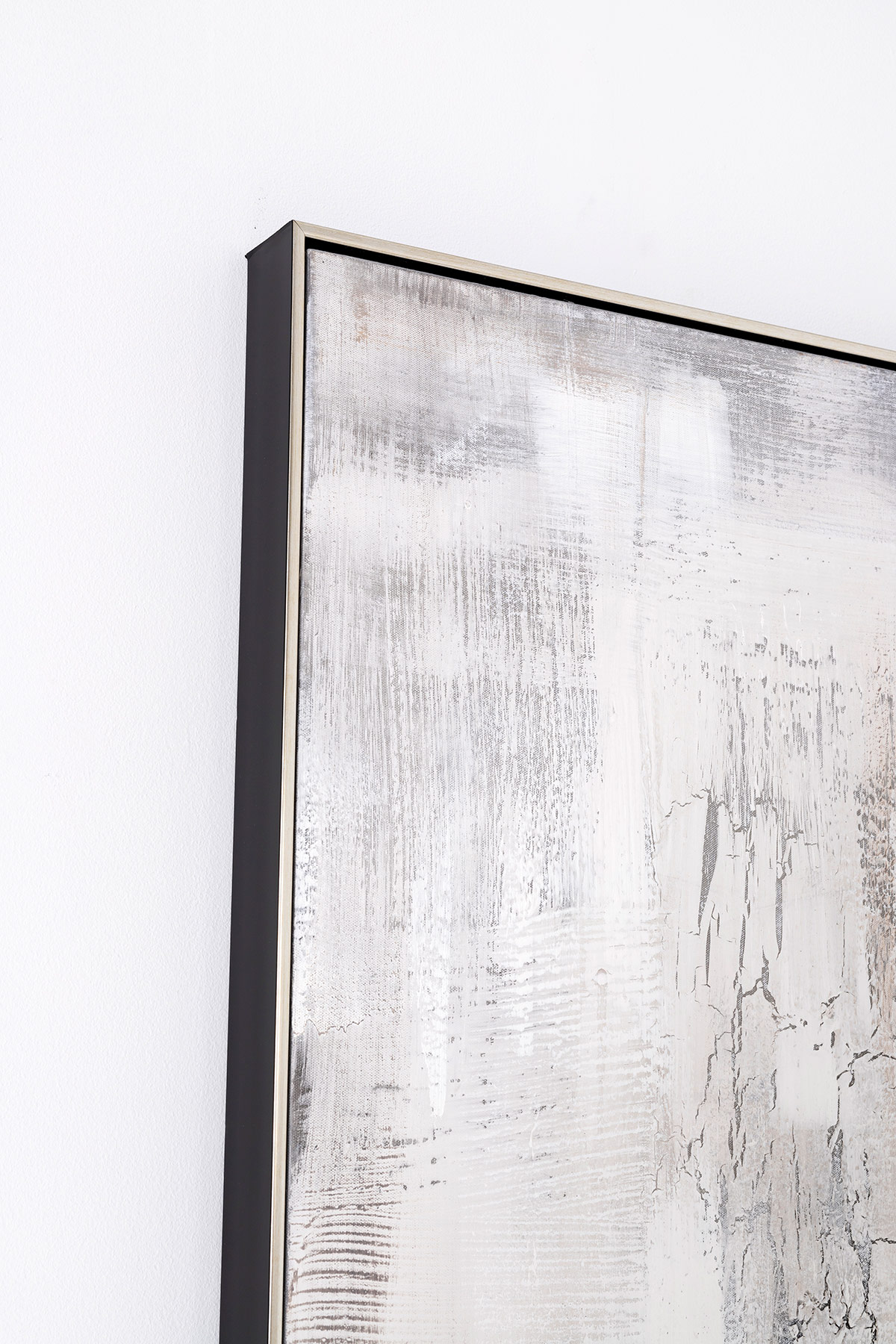 GDECO - PINTURA AL ÓLEO, MARCO PLATA 120X160X3,5 CM - Imagen 4