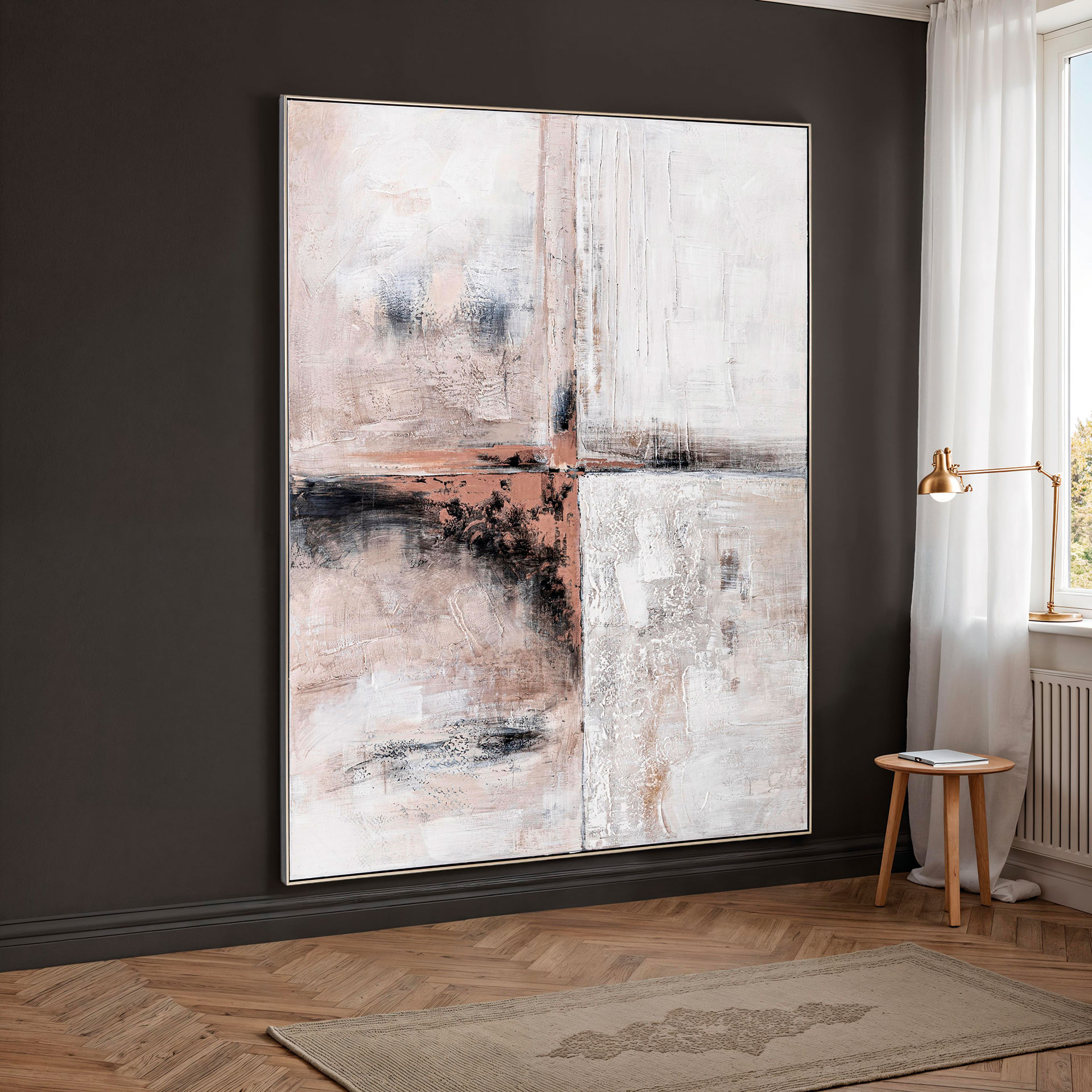 Alternative view of GDECO - CUADRO OLEO CON MARCO 150*200 CM.