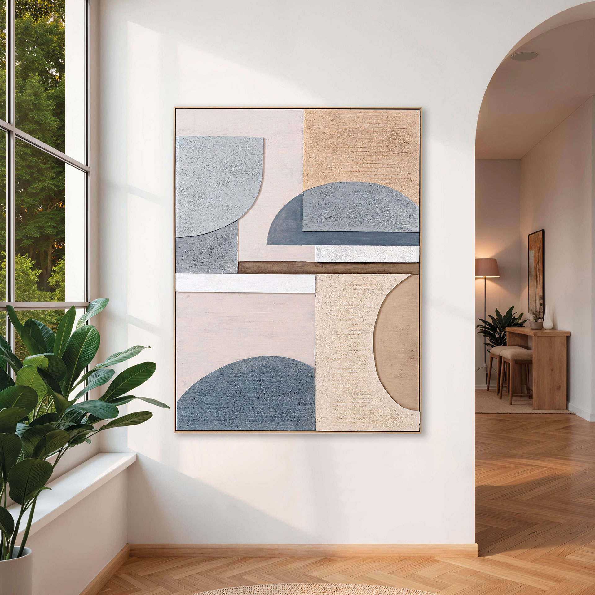 Alternative view of GDECO - CUADRO OLEO CON MARCO 120*160 CM.