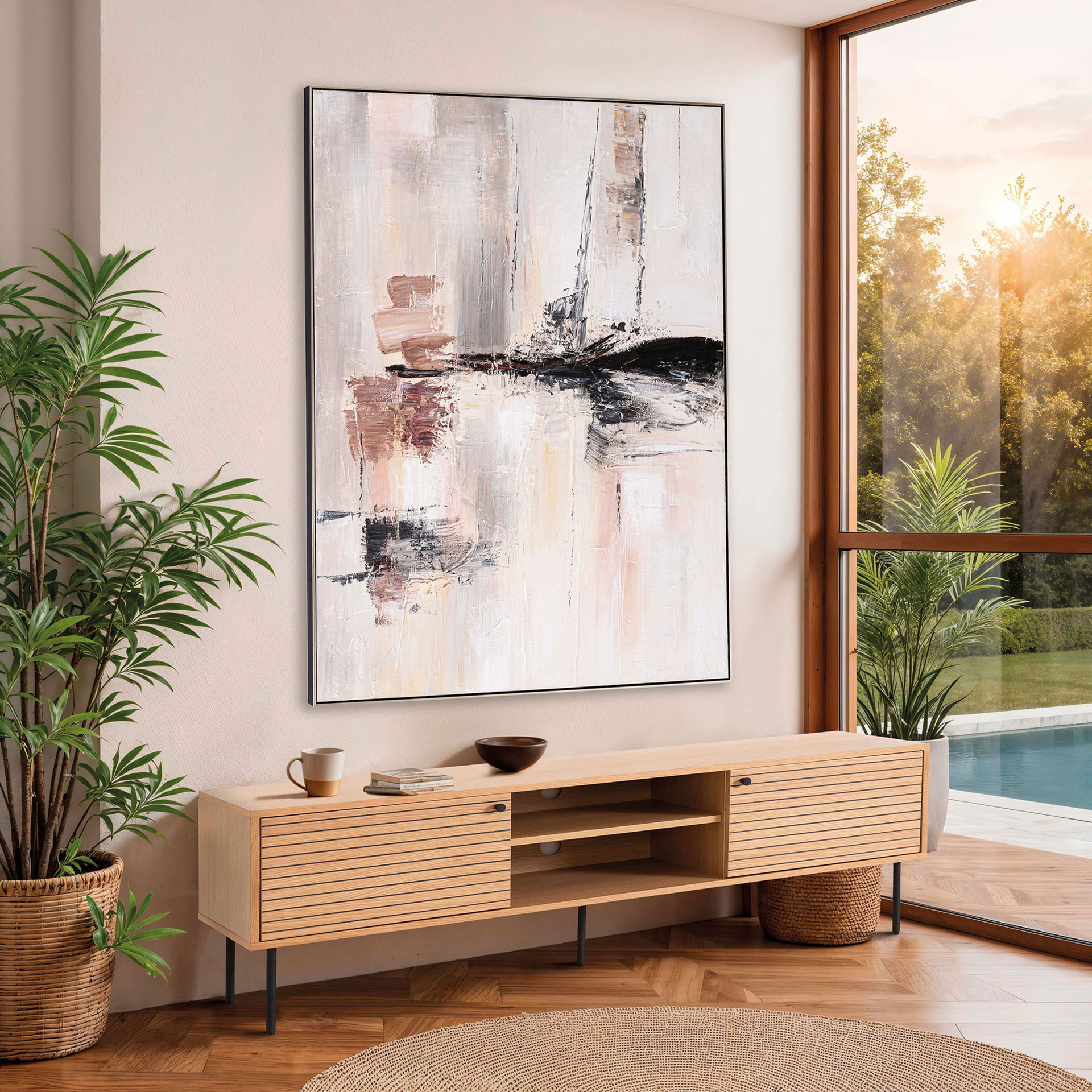 Alternative view of GDECO - CUADRO OLEO CON MARCO 120*160 CM.