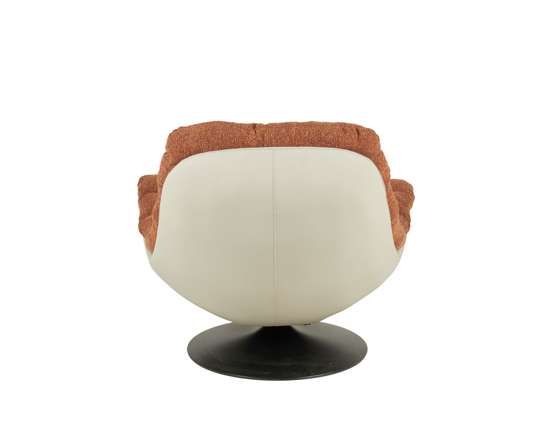 Alternative view of GDECO - SILLON ARTI GIRATORIO 360º. TAPIZADO CALDERA JASPEADO Y EXTERIOR BEIGE (ANTIMANCHAS, IGNIFUGO, ANTIARAÑAZOS MASCOTAS) 92*110*78 CM