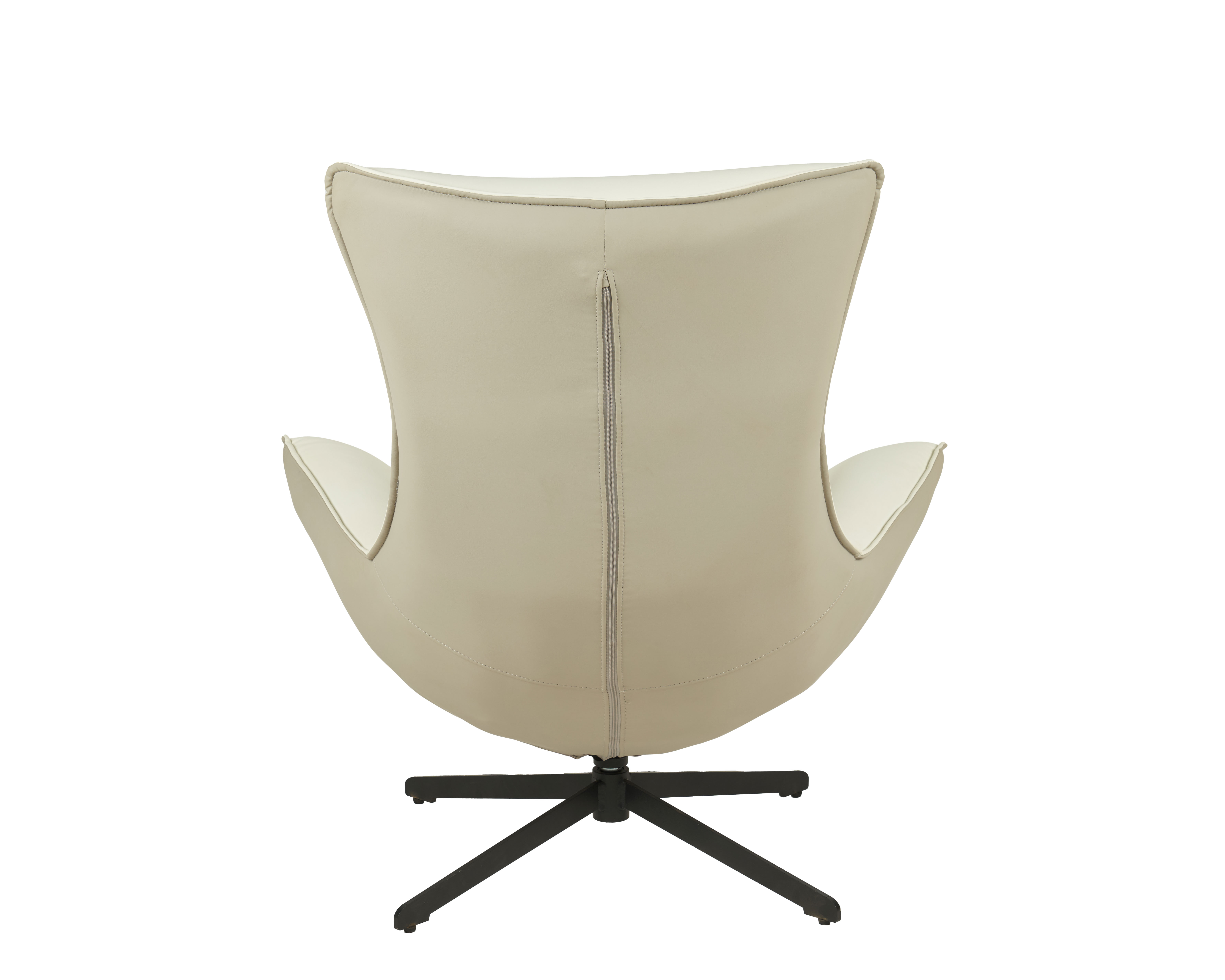 Alternative view of GDECO - SILLON HANS GIRATORIO 360º. TAPIZADO BEIGE (ANTIMANCHAS, IGNIFUGO, ANTIARAÑAZOS MASCOTAS) 102*102*87 CM