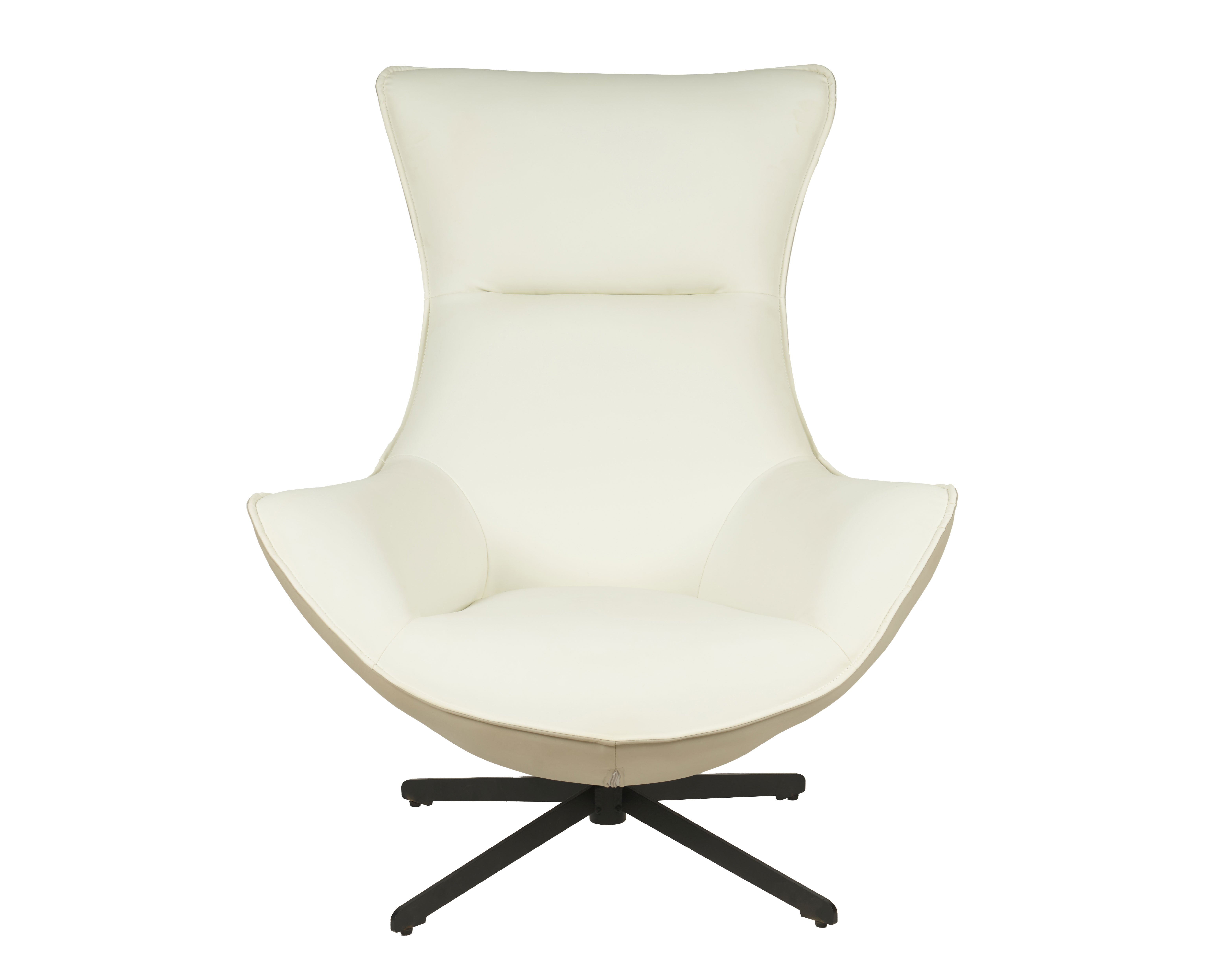 GDECO - SILLON HANS GIRATORIO 360º. TAPIZADO BEIGE (ANTIMANCHAS, IGNIFUGO, ANTIARAÑAZOS MASCOTAS) 102*102*87 CM