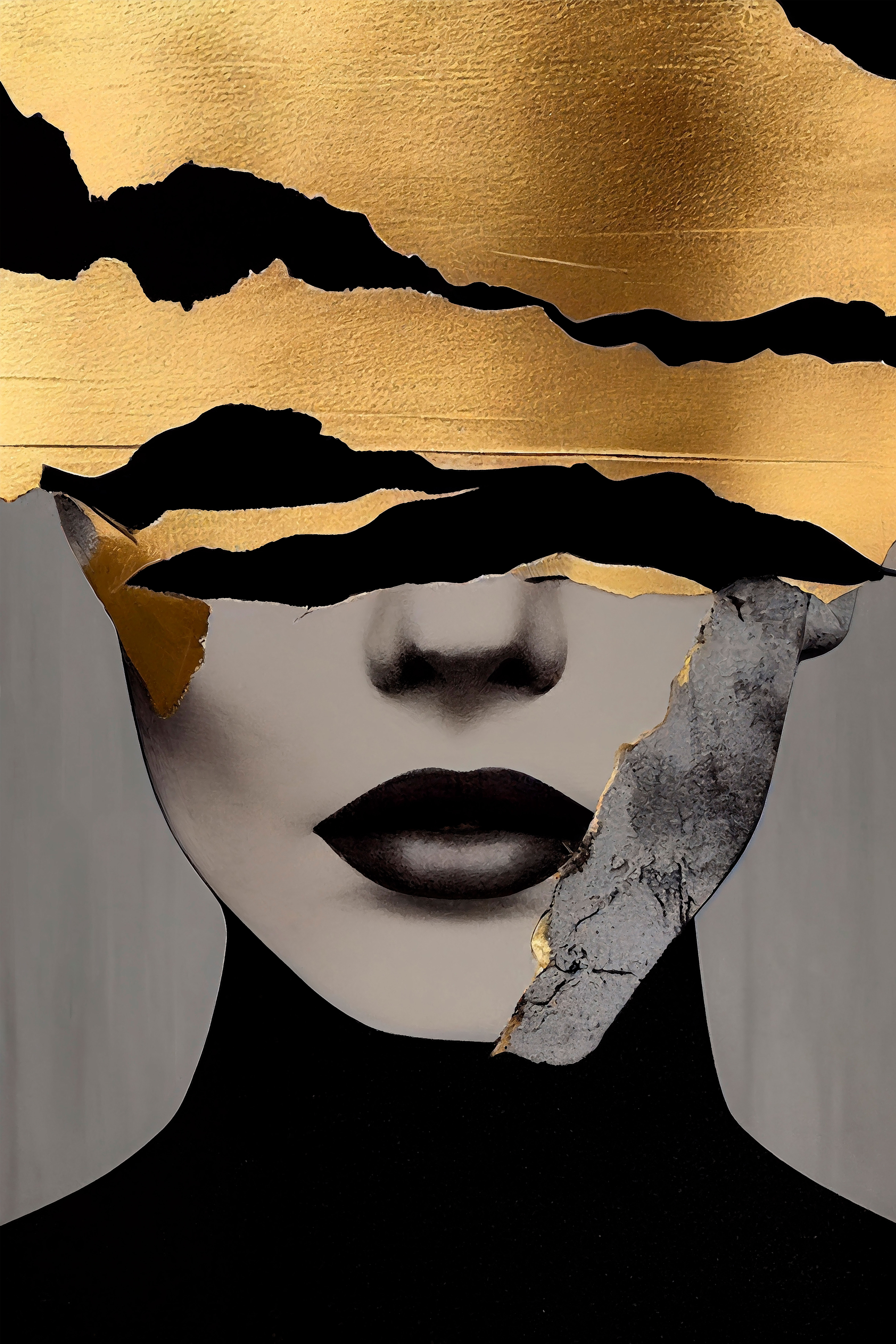 Alternative view of GDECO - CUADRO MARCO NEGRO FOTO CRISTAL TEMPLADO 120*80 CM