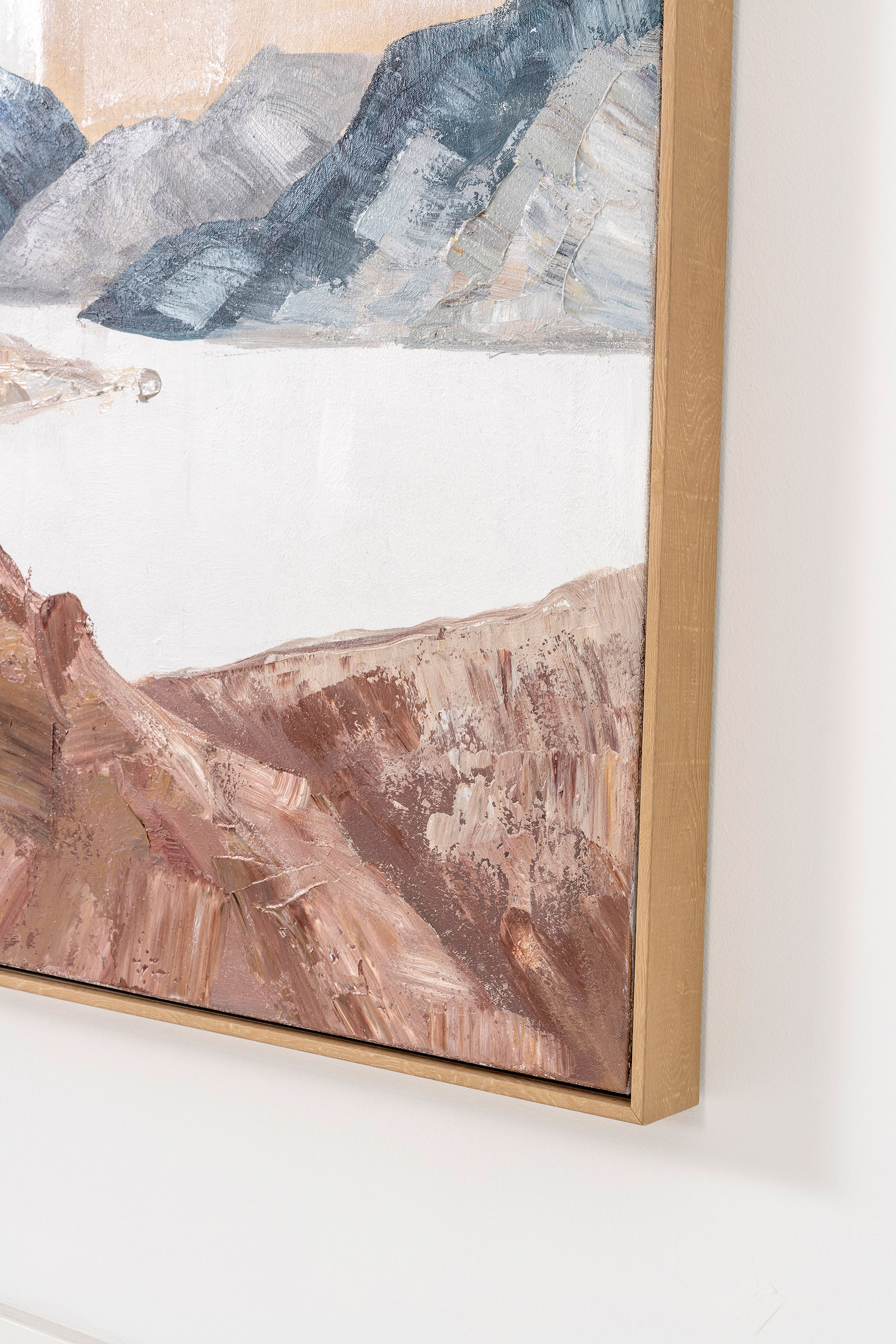 Alternative view of GDECO - CUADRO OLEO 120*160 CM, MARCO MADERA