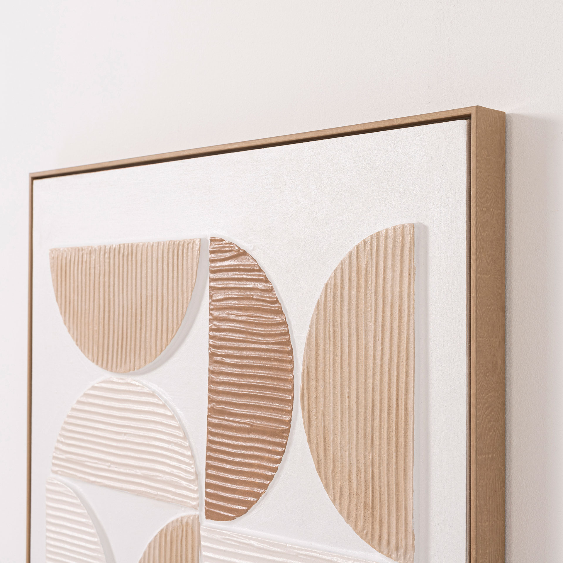 Alternative view of GDECO - CUADRO OLEO 80*120 CM. MARCO MADERA