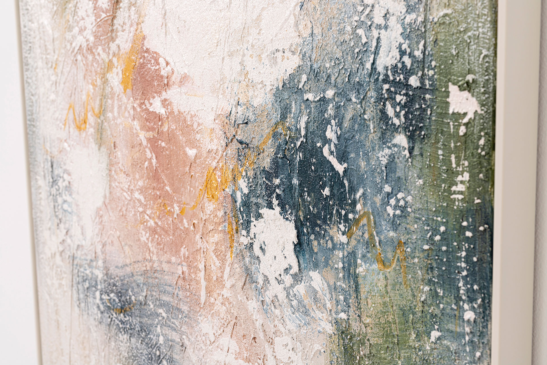 Alternative view of GDECO - CUADRO OLEO 80*120 CM. MARCO MADERA