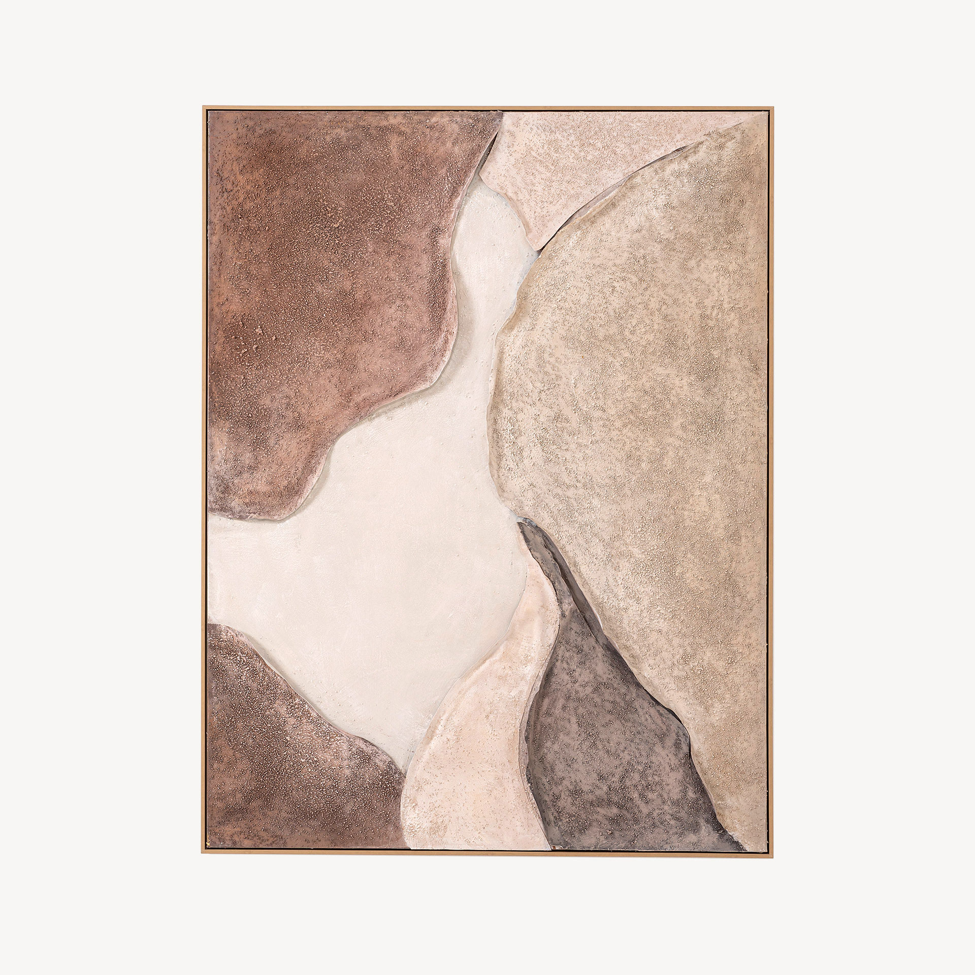 GDECO - CUADRO OLEO 120*160 CM, MARCO MADERA