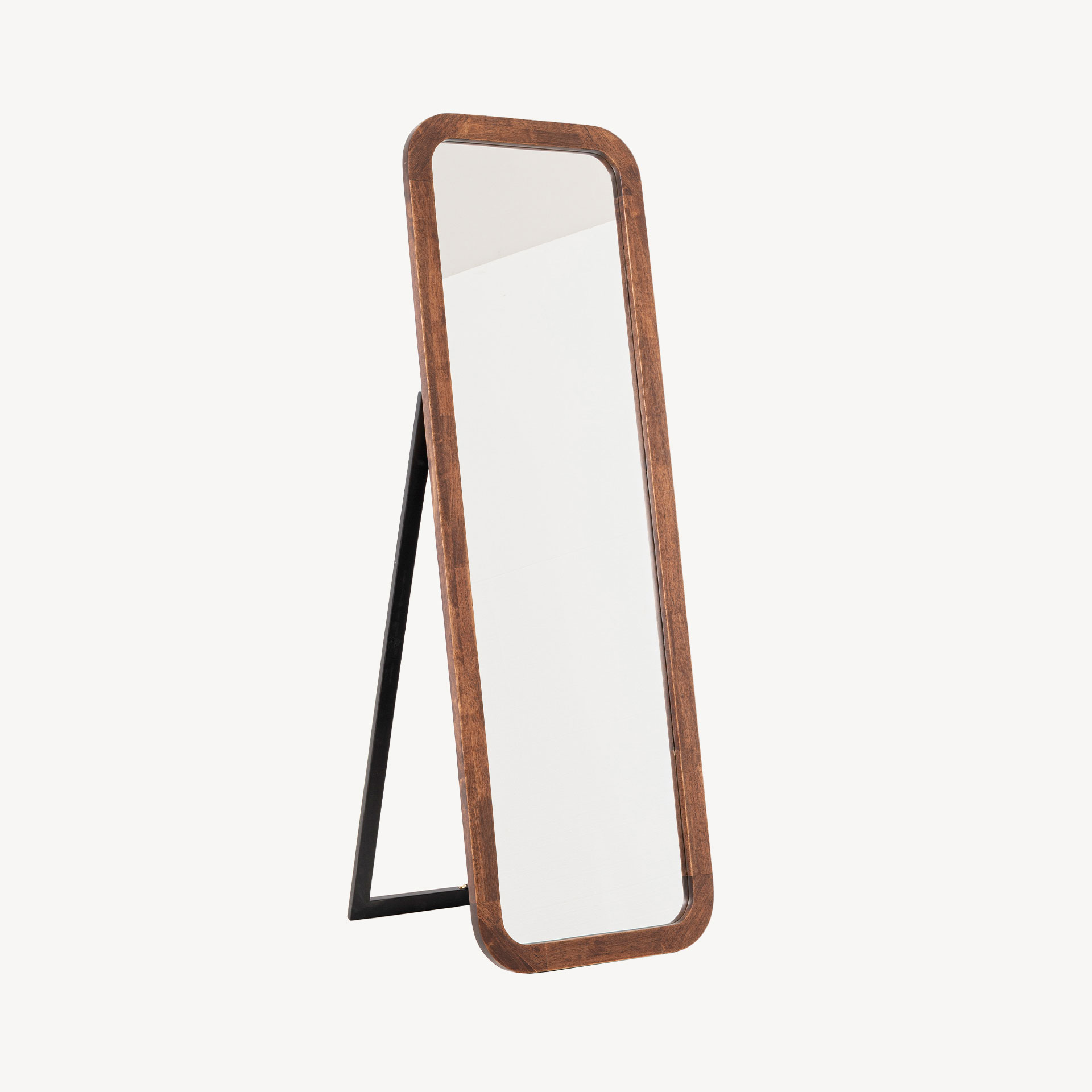 GDECO - ESPEJO DE SUELO MADERA ROBLE 150*50 CM