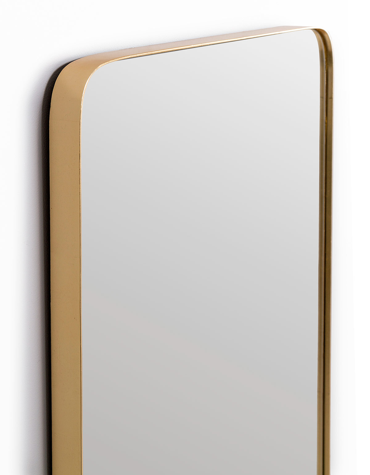 Alternative view of GDECO - ESPEJO CANTO REDONDO DORADO 60x80cm