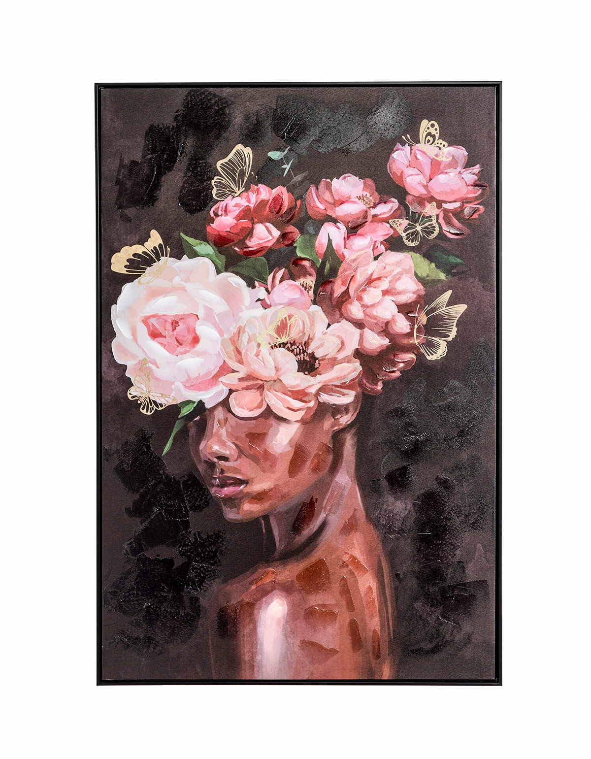 GDECO - CUADRO OLEO (80*120*3.5) MARCO NEGRO