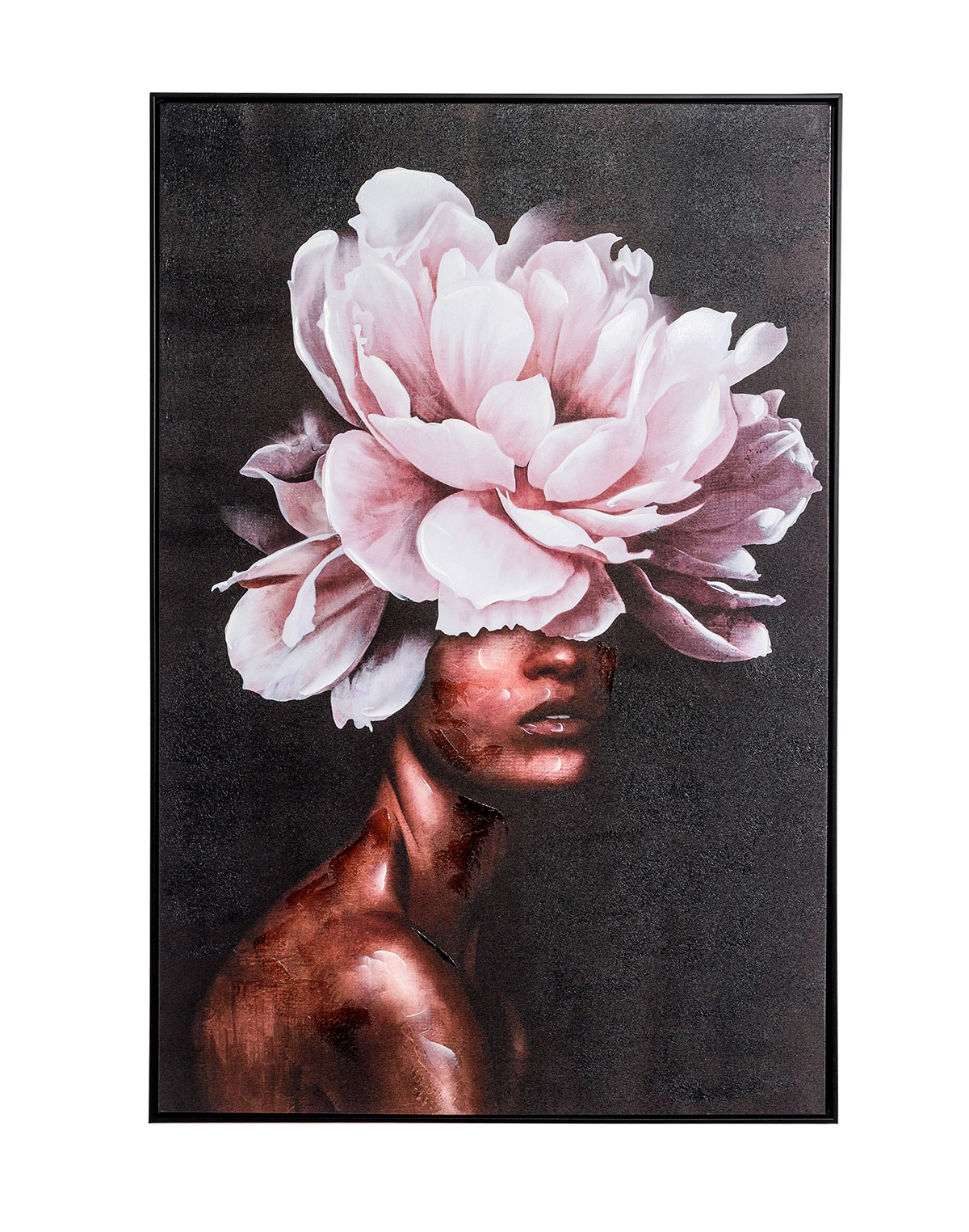 GDECO - CUADRO OLEO (80*120*3.5) MARCO NEGRO