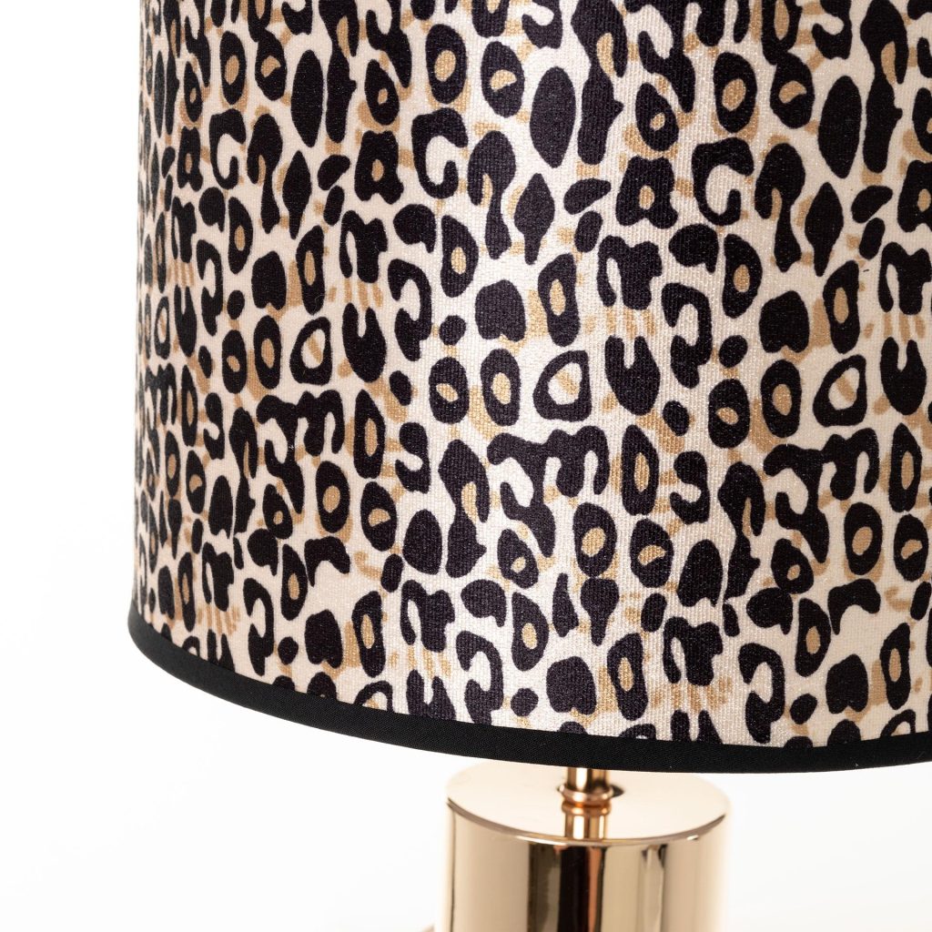 Alternative view of GDECO - LÁMPARA CROMADA ORO 65*26*26 CM