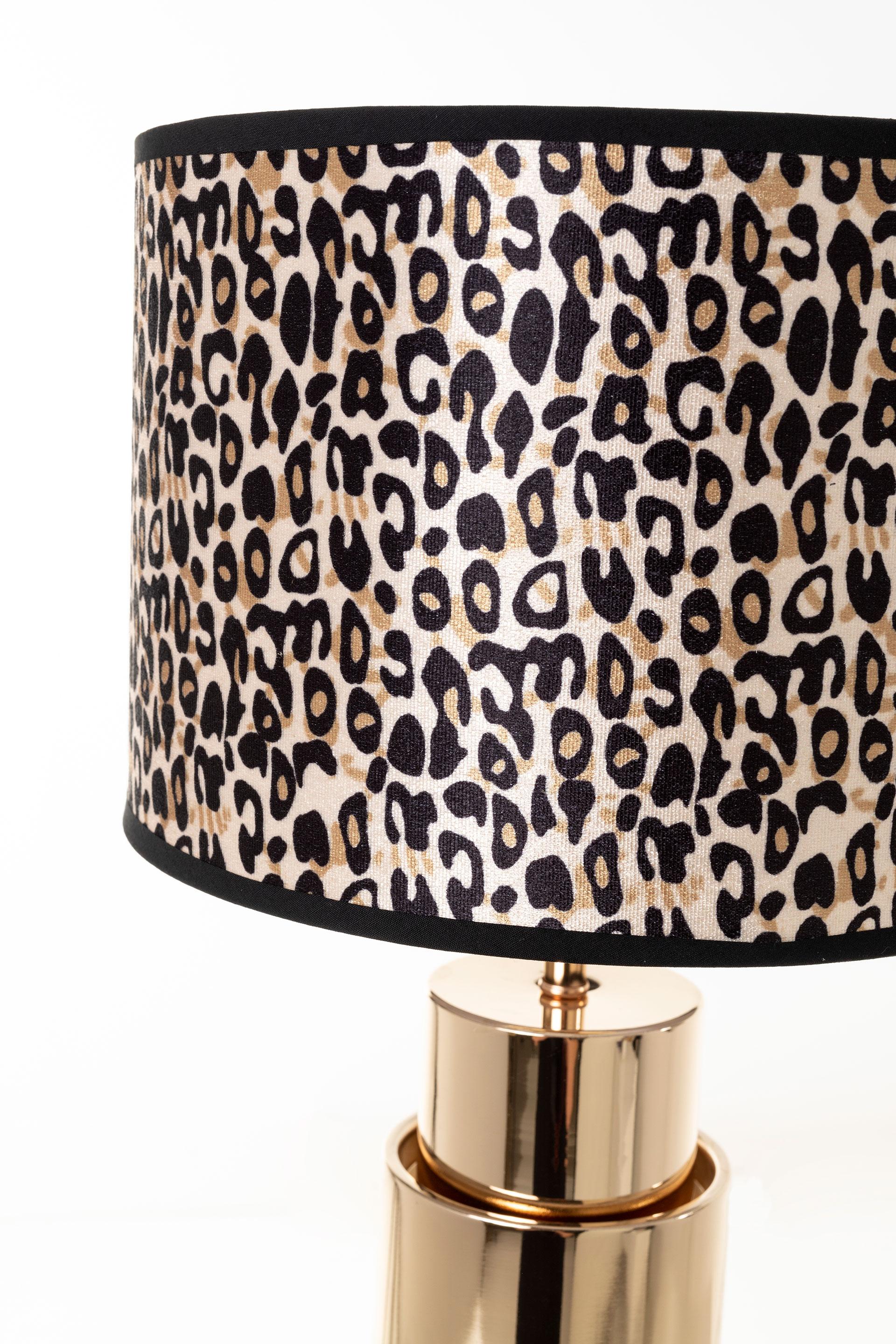 Alternative view of GDECO - LÁMPARA CROMADA ORO 65*26*26 CM