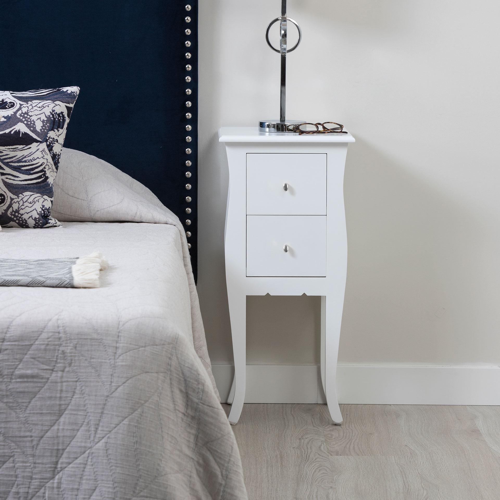 GDECO - MESITA NOVA 2 CAJ. BLANCA