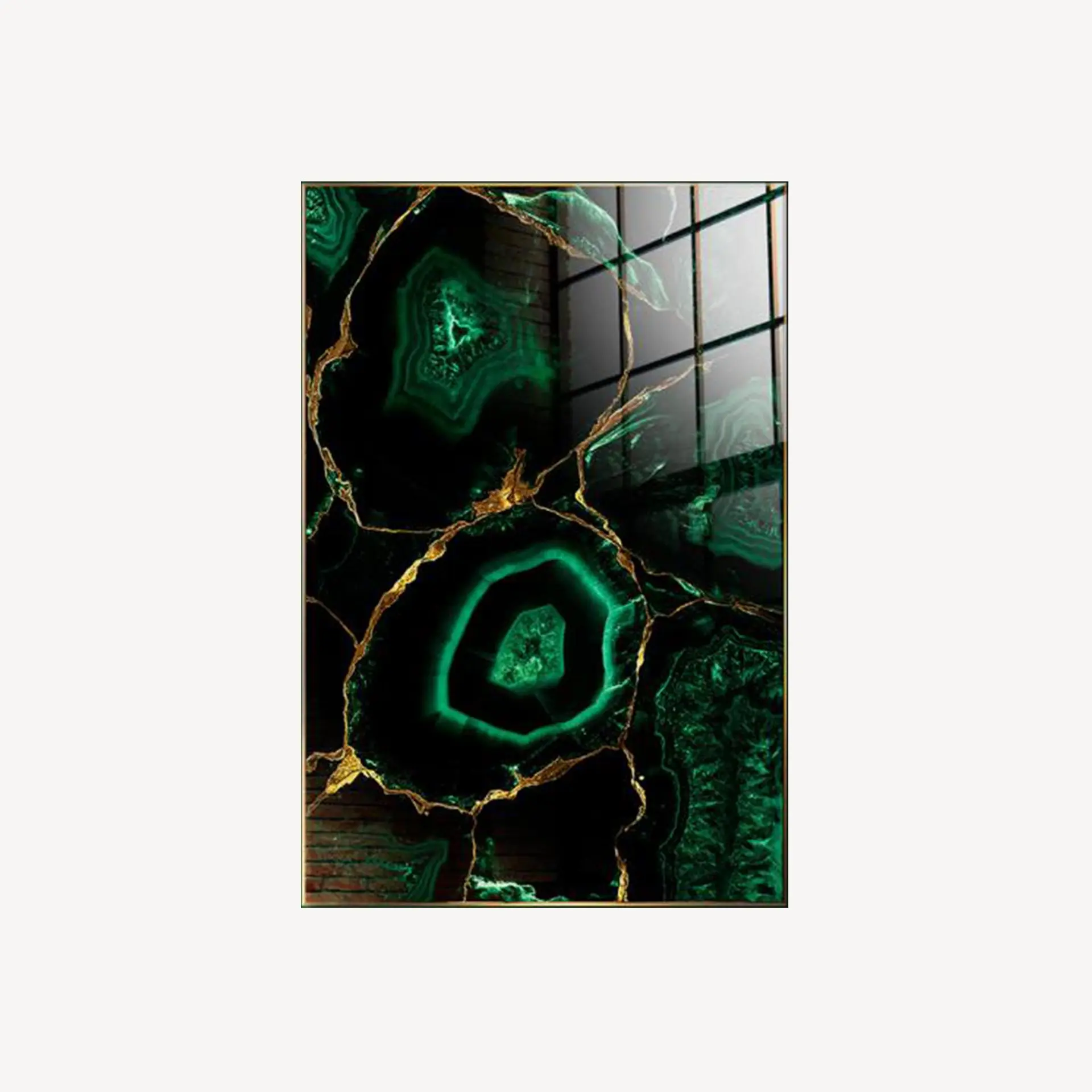 Alternative view of GDECO - CUADRO MARCO NEGRO FOTO CRISTAL TEMPLADO 120*80 CM