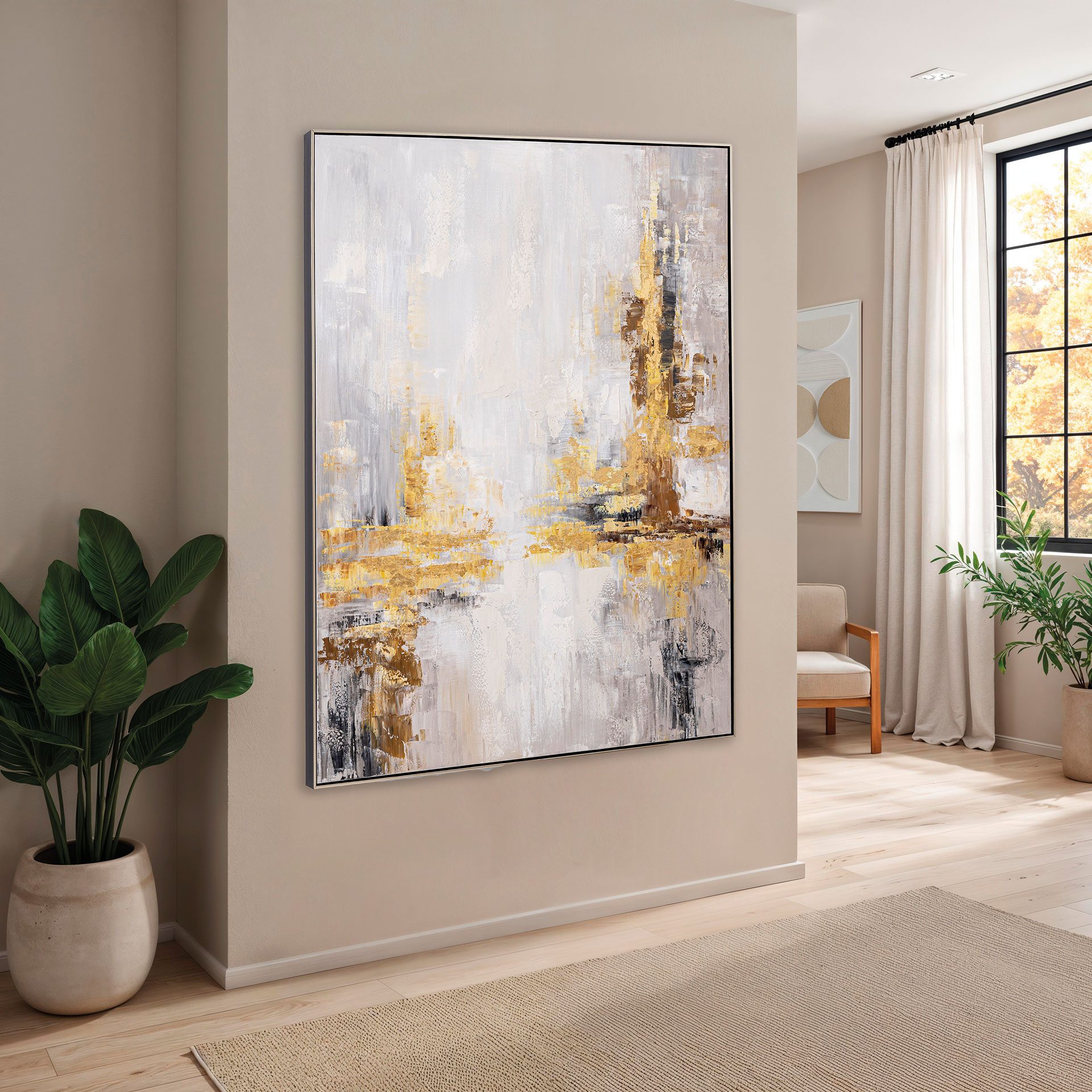 Alternative view of GDECO - CUADRO OLEO CON MARCO 120*160 CM.