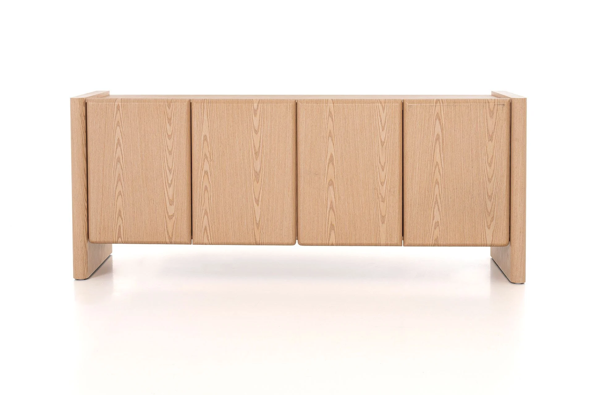 GDECO - APARADOR GIO. 4 PUERTAS, CHAPA ROBLE 180*45*75.5 CM - Imagen 6
