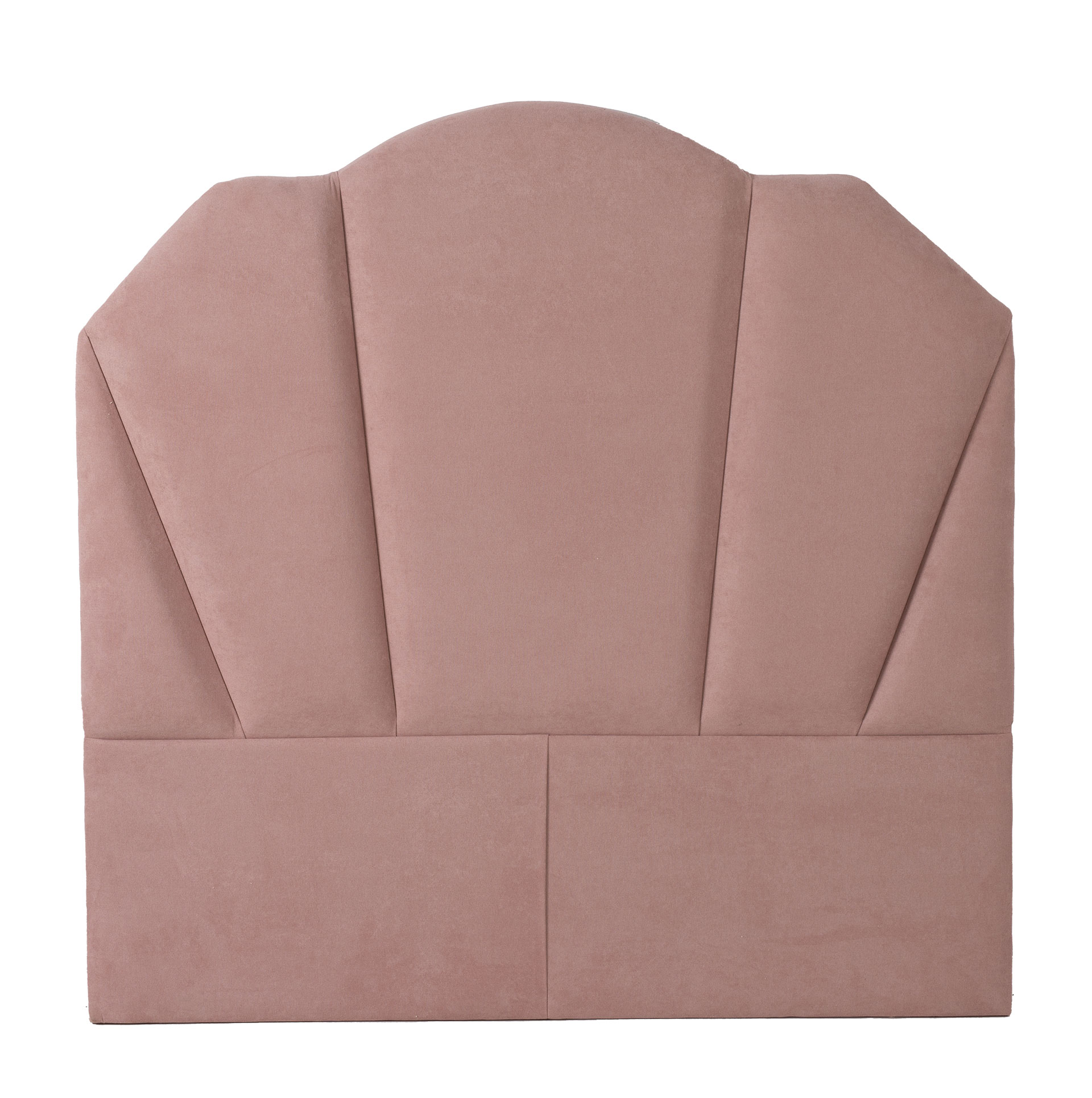 Alternative view of GDECO - CABECERO CURVO CON FORMA. TELA LIDO 14 ROSA. ALTURA 120CM, PARA CAMA DE 150 CM