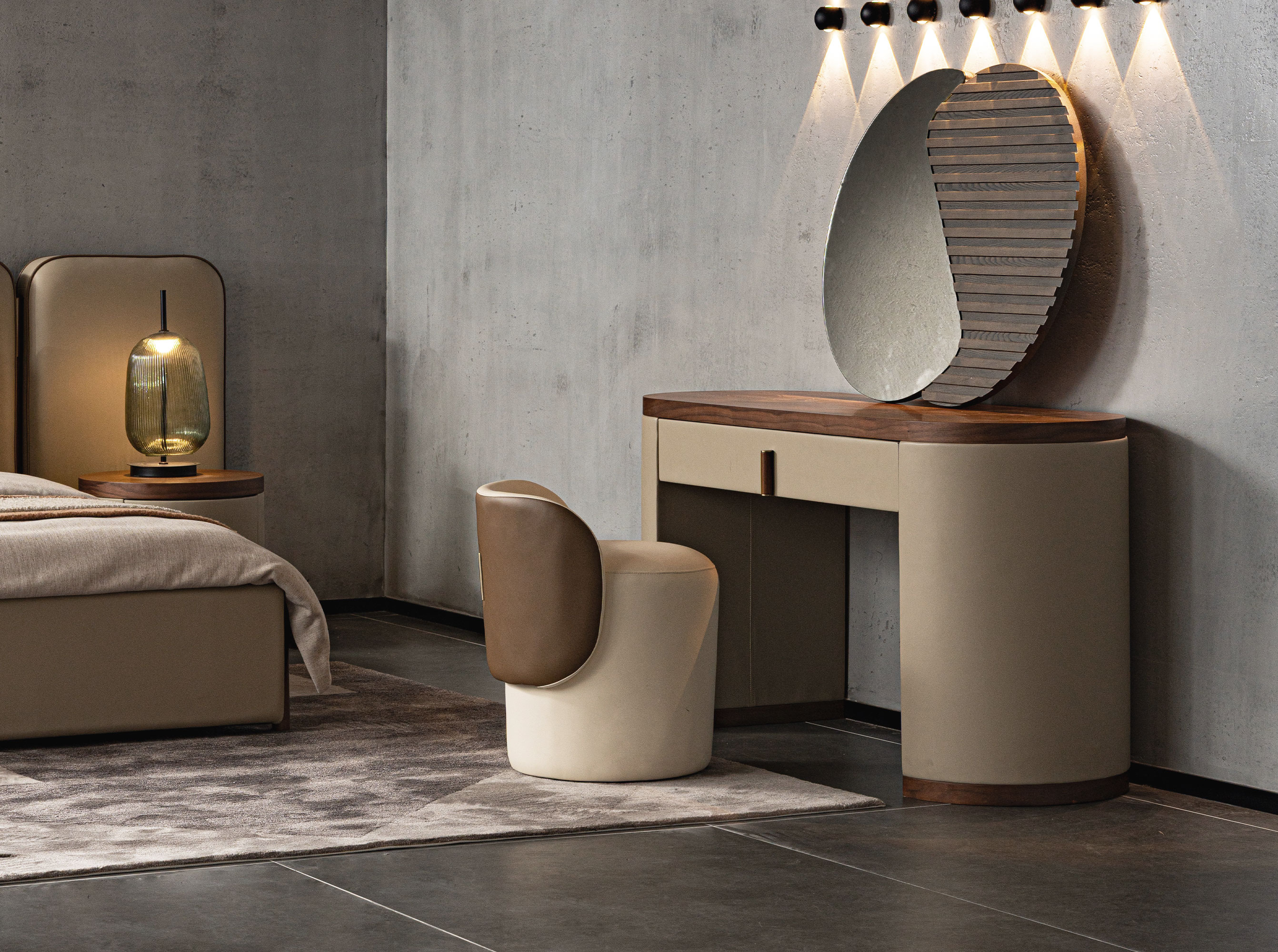 Escritorio Tocador de Diseño Italiano 7220 - Imagen 3