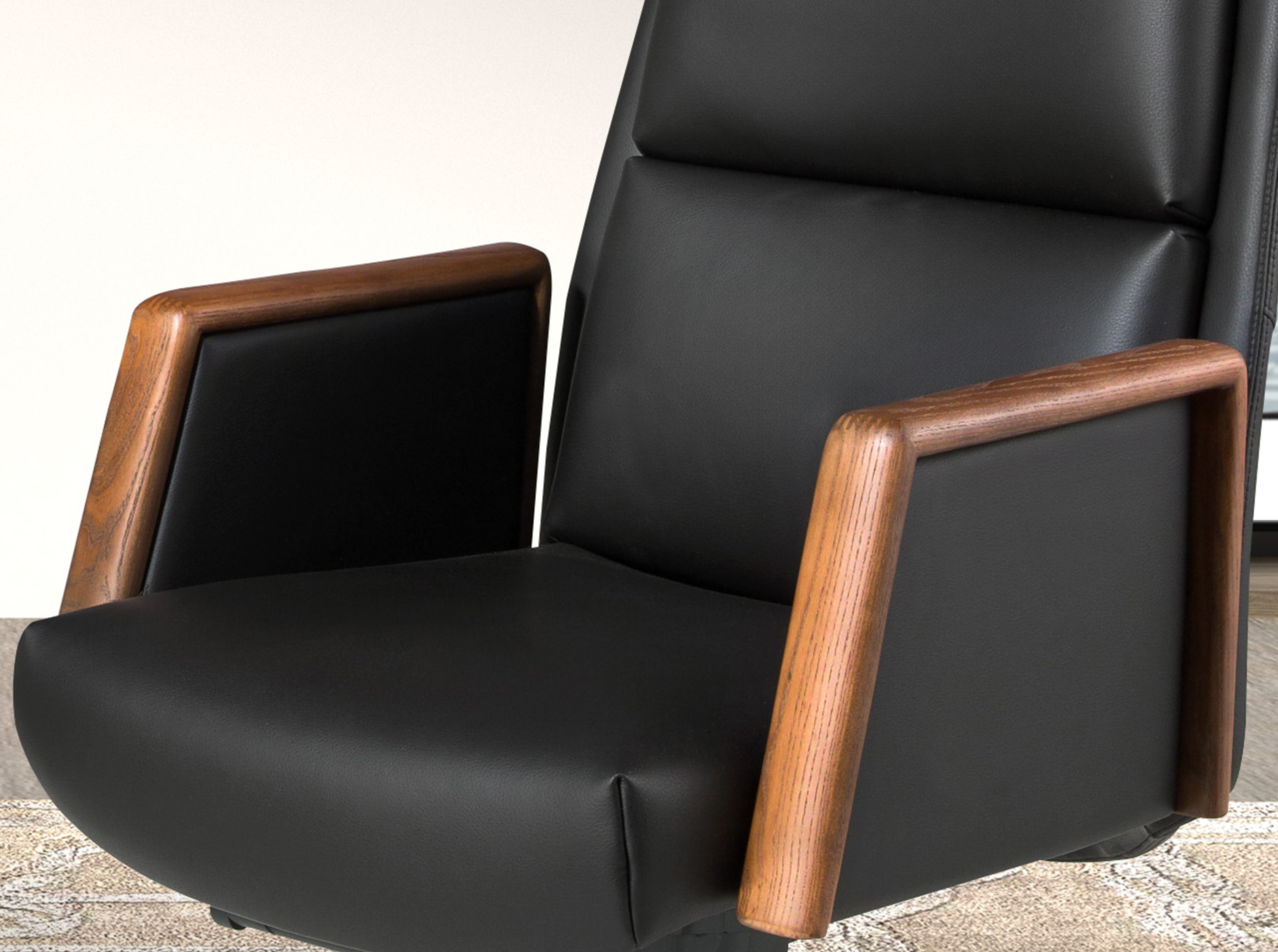 Alternative view of Silla de Oficina de Diseño Italiano  Modelo 4214