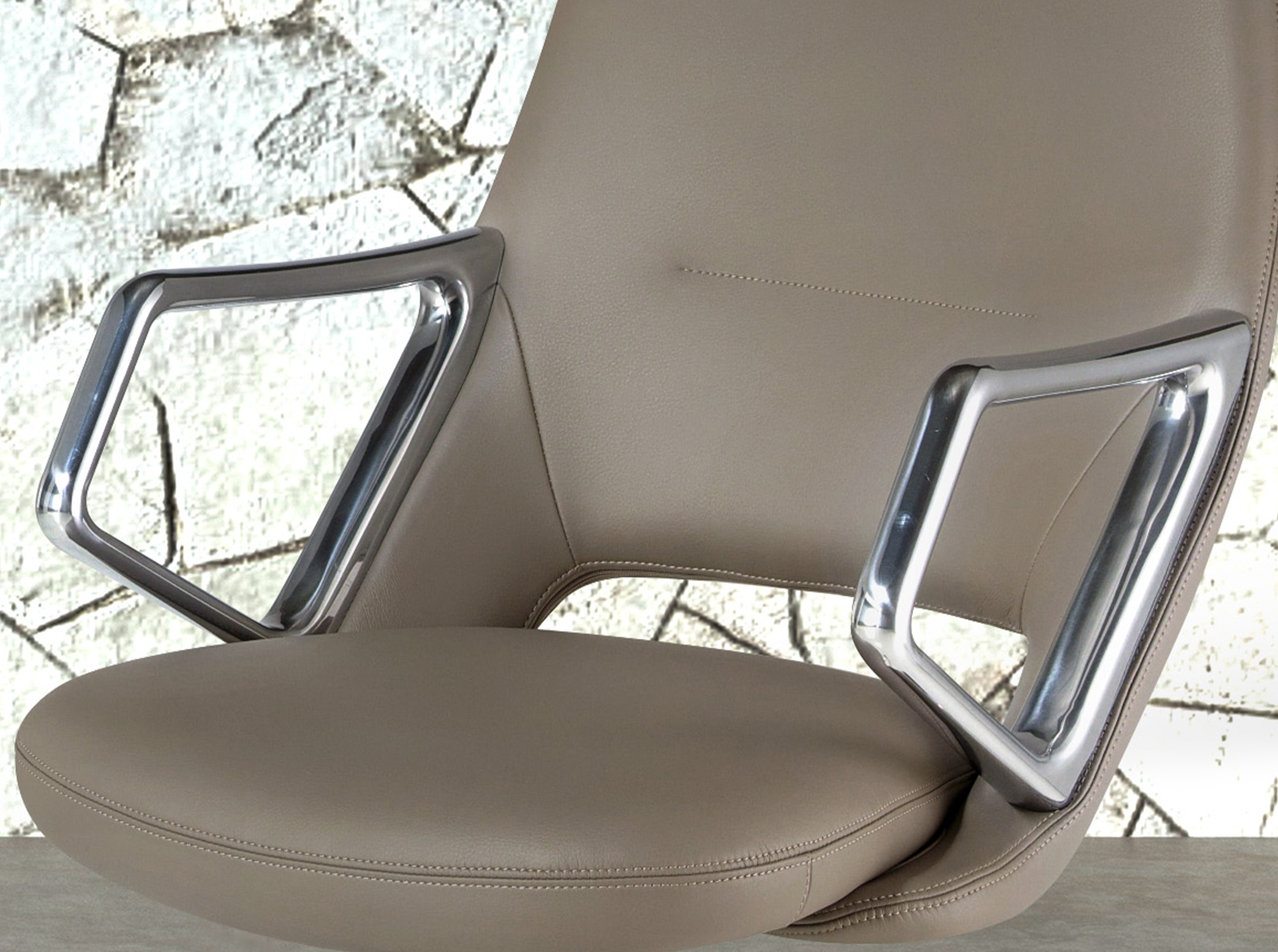 Alternative view of Silla de Oficina de Diseño Italiano  Modelo 4217